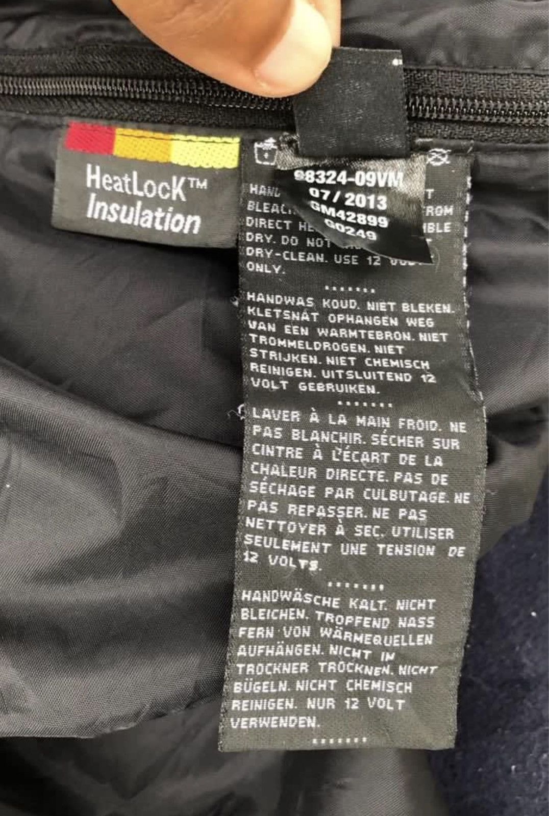 Harley Davidson HARLEY DAVIDSON MEN'S NYLON RIDING GEAR MOTO JACKET Size US M / EU 48-50 / 2 - 14 Thumbnail