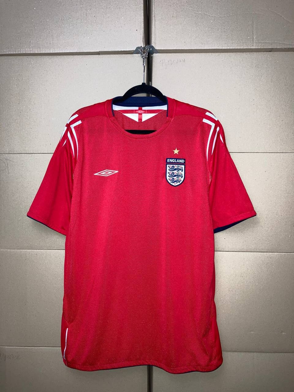 Umbro VINTAGE 2004 2006 ENGLAND FOOTBALL JERSEY SOCCER SHIRT UMBRO Size US XL / EU 56 / 4 - 1 Thumbnail