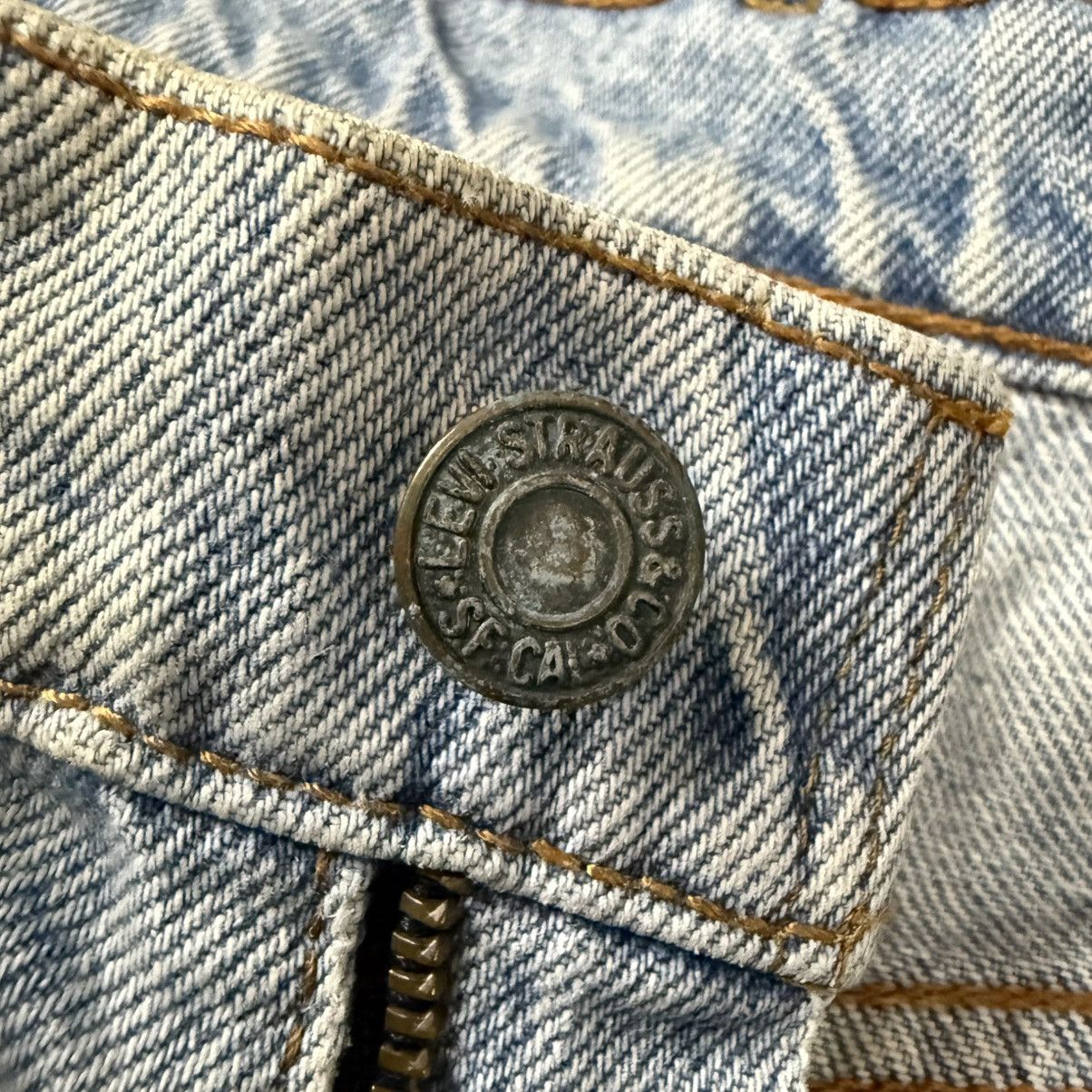 Levi's Vintage 90s Levis 606-0217 Faded Aging Distressed Denim W30 Size US 30 / EU 46 - 15 Thumbnail