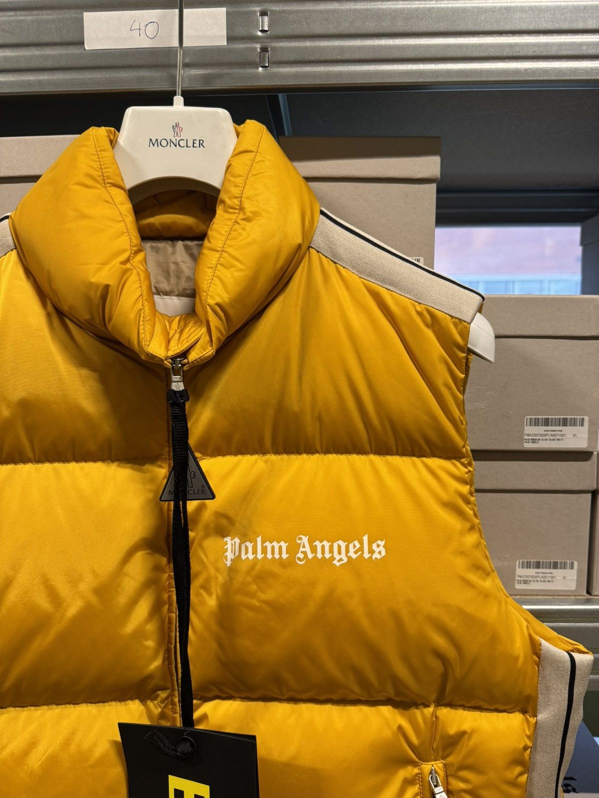 Moncler × Palm Angels Moncler x Palm Angels Rodman Vest NEW 1500$ Size US M / EU 48-50 / 2 - 3 Thumbnail
