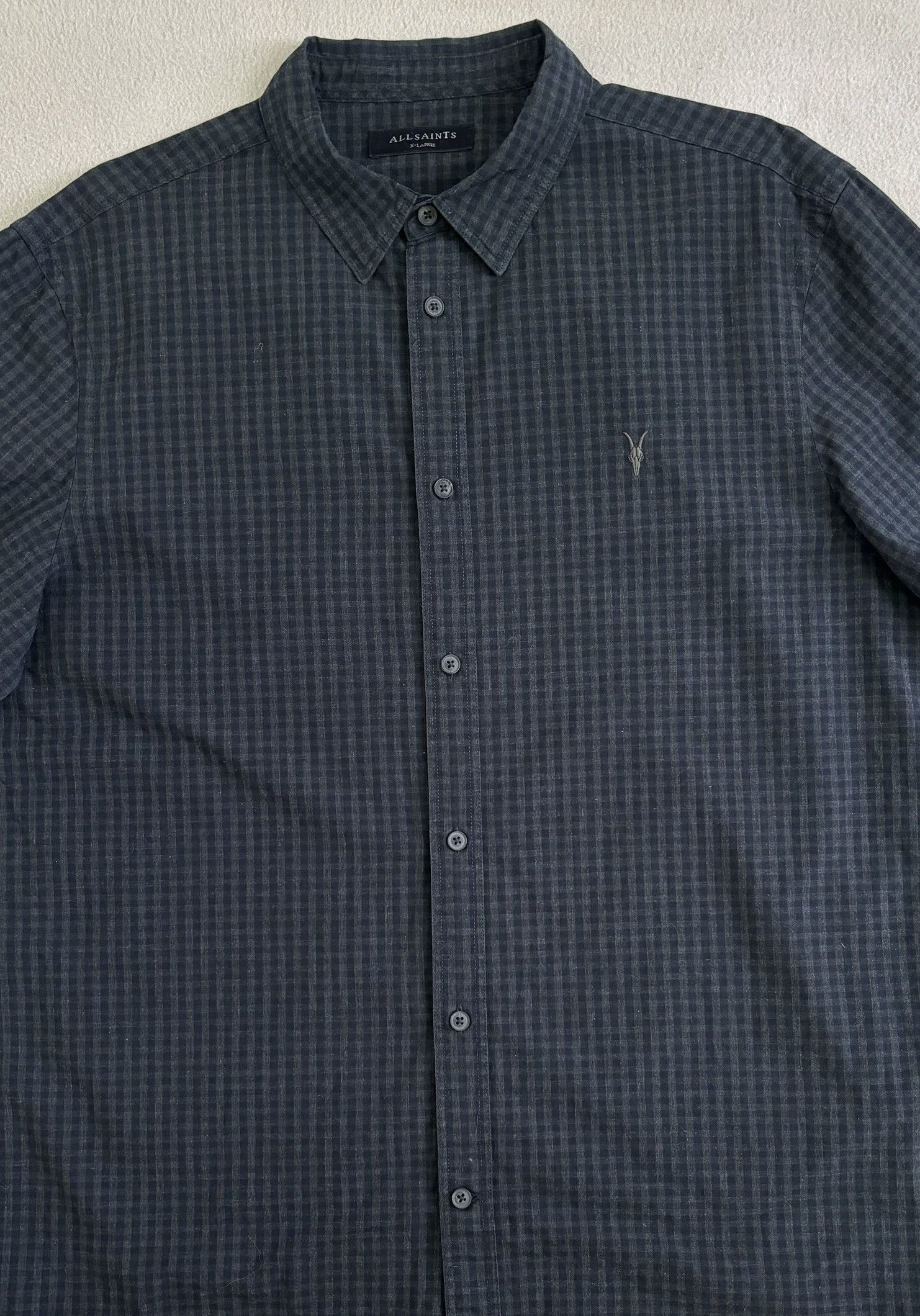 Allsaints Allsaints shirt Black Check size XL Size US XL / EU 56 / 4 - 6 Thumbnail