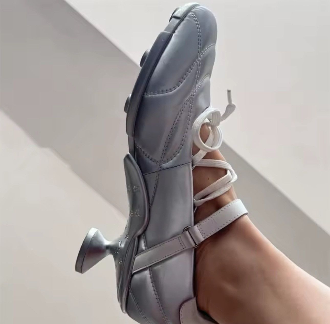 Other Design Lace Up Ballet Strap Heels Sportswear Shoes Size US 9 / IT 39 - 1 Thumbnail