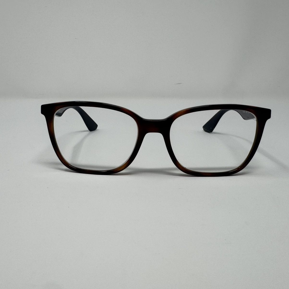 RayBan Ray Ban Glasses RB 7066 5585 Havana Tortoise Blue 52 17 140 Size ONE SIZE - 2 Thumbnail