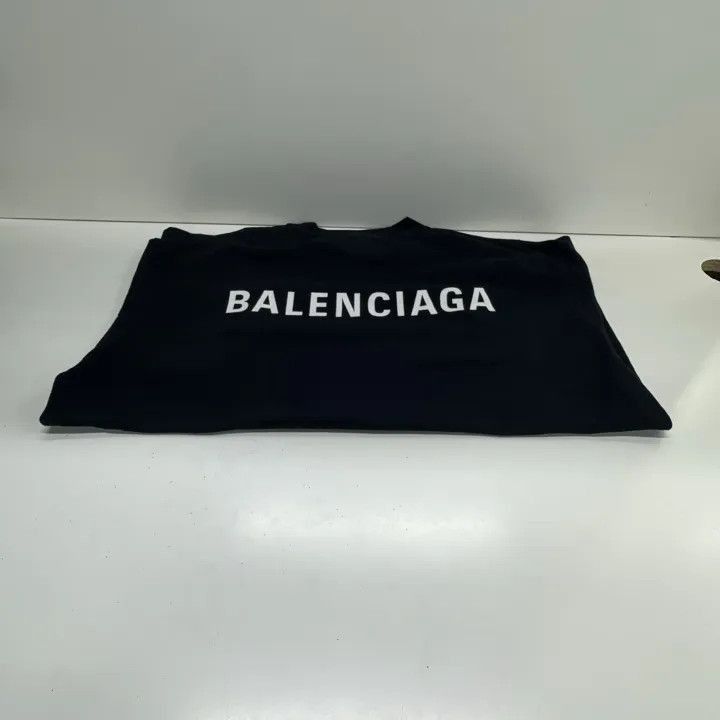 Balenciaga Balenciaga Balenciaga Vintage Logo Black TShirt for Men -2 Size US M / EU 48-50 / 2 - 8 Thumbnail