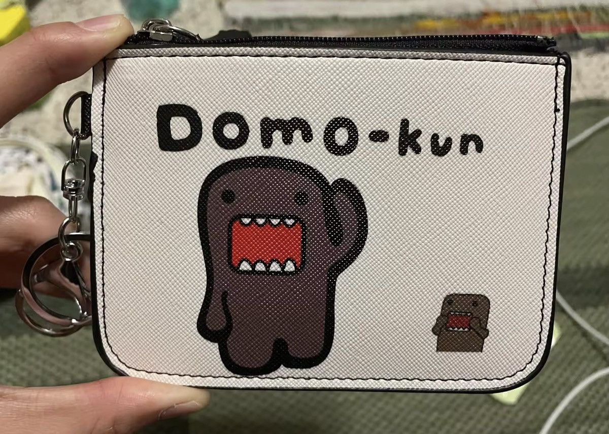 Japanese Brand × Toy Machine Kawaii Domo Kun ID Card Holder Case Size ONE SIZE - 6 Thumbnail