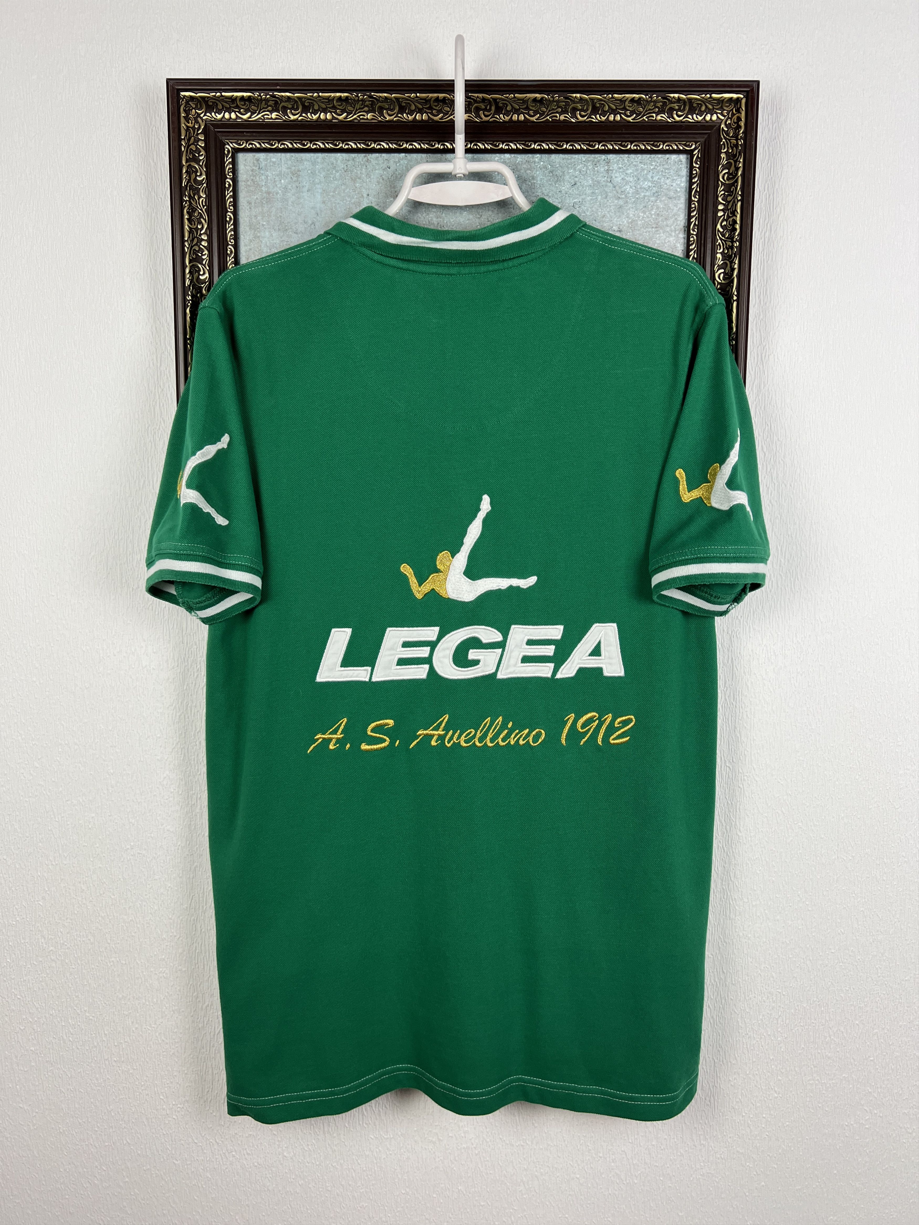Vintage Avellino Football Shirt Soccer Train Polo Maglia Jersey Size US L / EU 52-54 / 3 - 8 Thumbnail