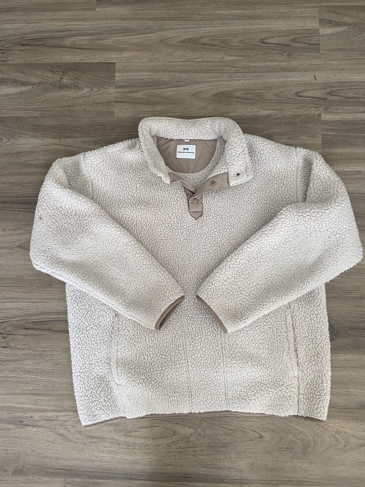 Uniqlo × White Mountaineering UNIQLO White Mountaineering Sherpa Fleece Pullover Size L Size US L / EU 52-54 / 3 - 1 Thumbnail