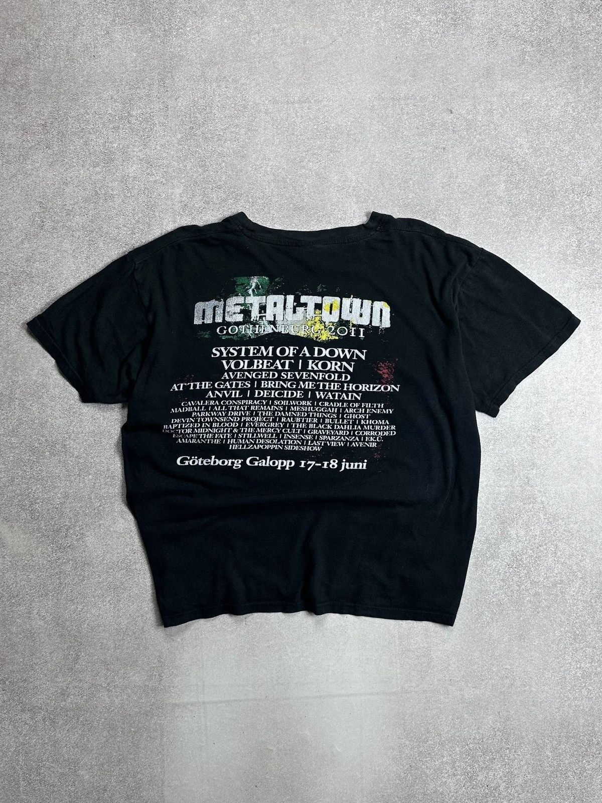 Band Tees Vintage Ghost Metaltown Rock T-shirt XL Size US XL / EU 56 / 4 - 4 Thumbnail