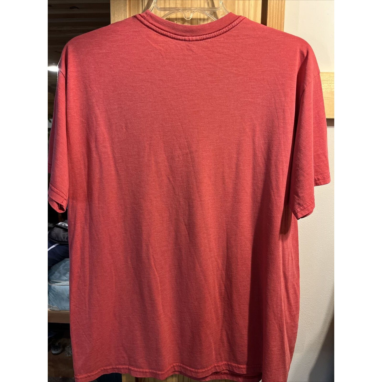 Quiksilver Quicksilver Men’s L Red SS Cotton The Mountain Wave T-Shirt Size US L / EU 52-54 / 3 - 9 Thumbnail