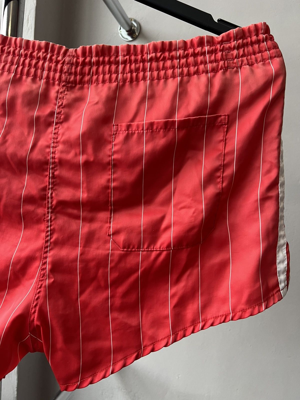 Adidas ADIDAS ARMY SPRINTER ICONIC SHORTS 80’S Racer RETRO NYLON Size US L / EU 52-54 / 3 - 15 Thumbnail