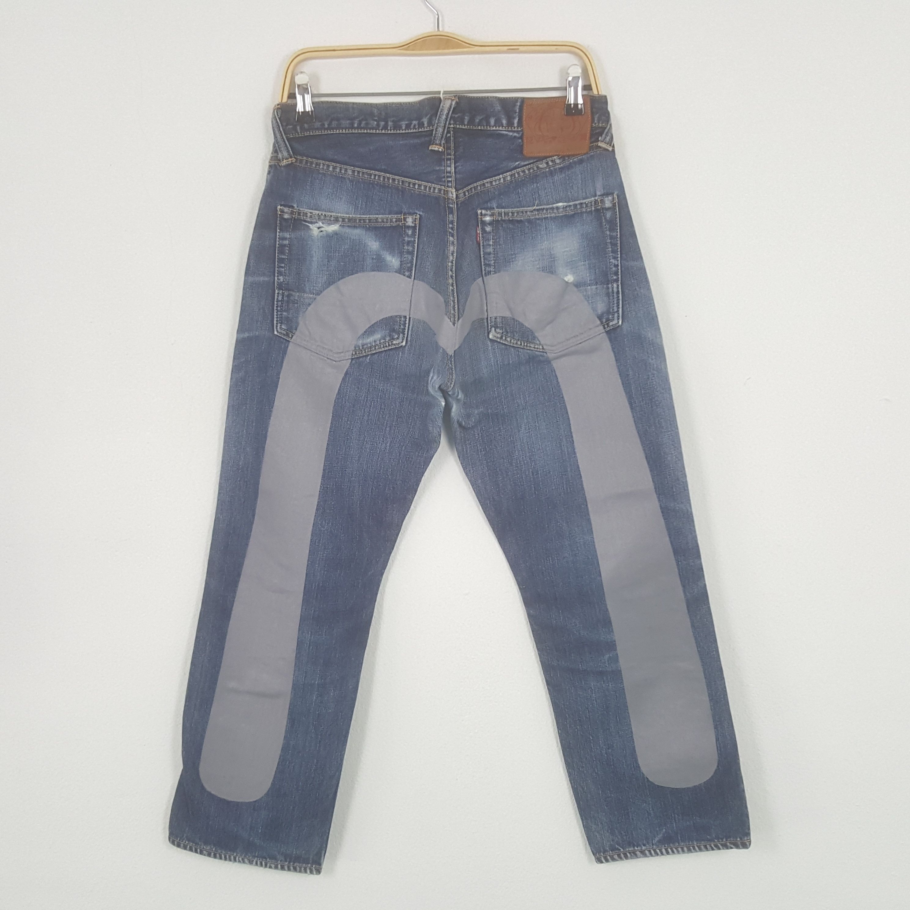 Evisu × Japanese Brand × Vintage Vintage Evisu Custom Daicock Japanese Brand Jeans Size US 29 - 1 Thumbnail