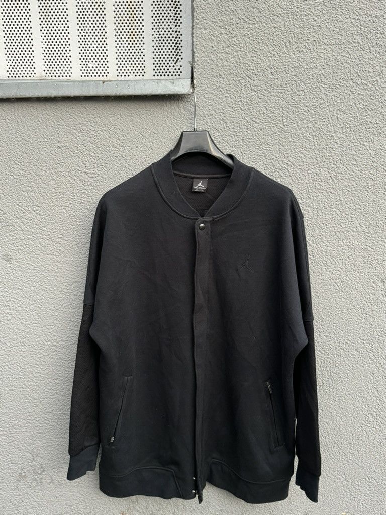 Jordan Brand × Nike Nike Jordan Zip Cotton Sweatshirt Jacket Black XXL Size US XXL / EU 58 / 5 - 2 Thumbnail