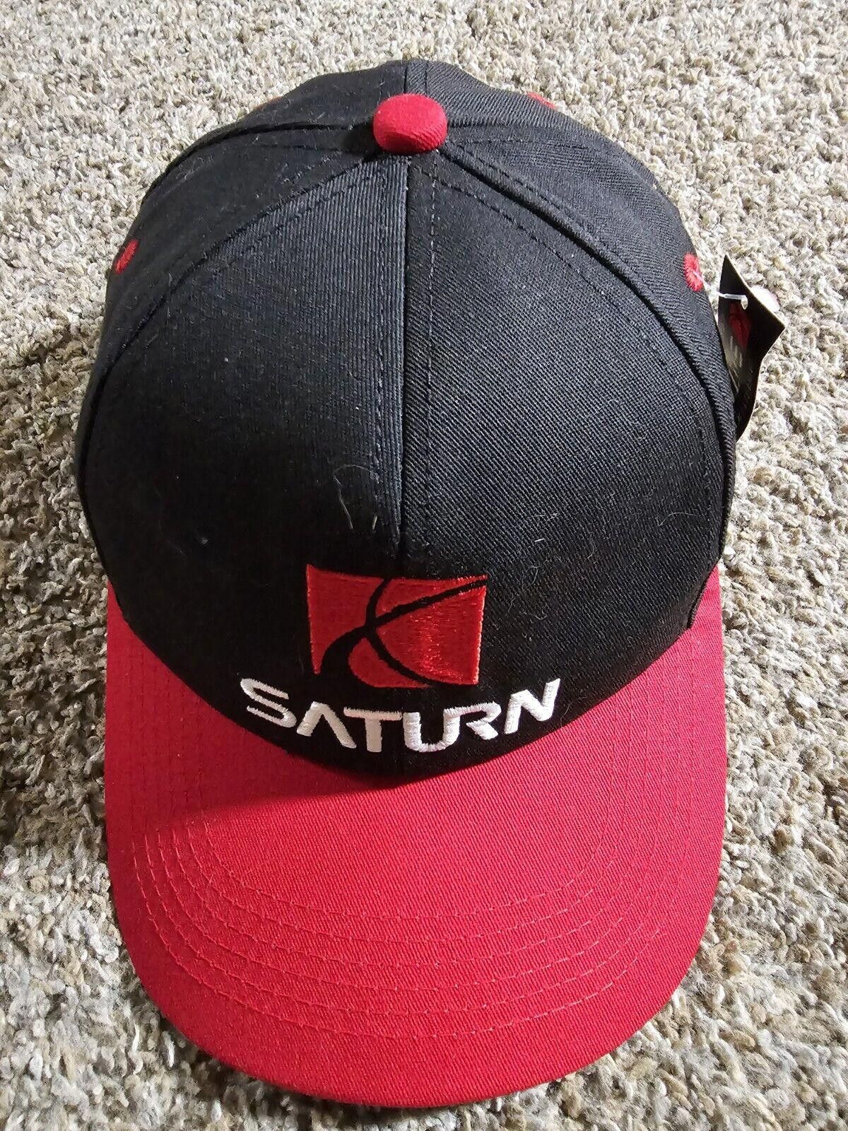 Designer Saturn Automobiles GM Snapback Adjustable Hat Cap NWT Size ONE SIZE - 2 Thumbnail