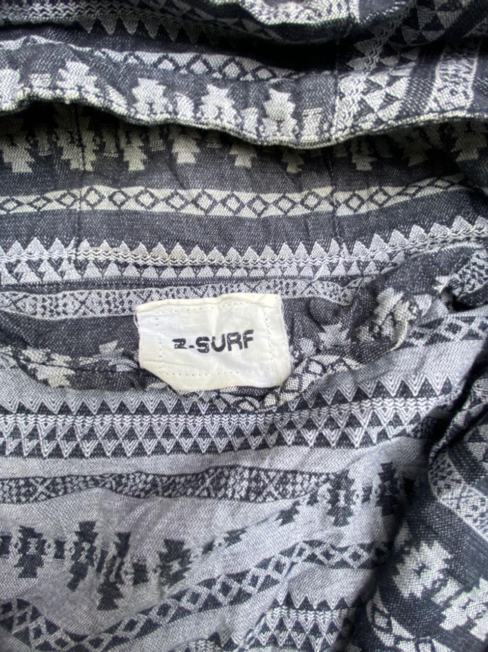 Designer × Japanese Brand Rare 🔥 Z-Surf Hooded Zipper Navajo Design Size US M / EU 48-50 / 2 - 7 Thumbnail