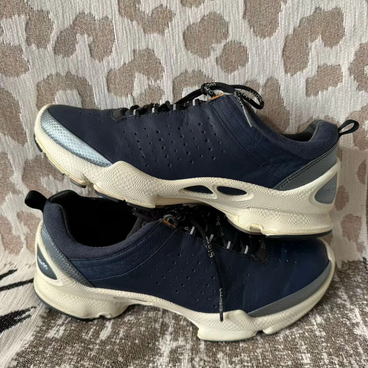 Ecco Ecco Biom C Navy EU44 Good Condition Original Box Size US 7 / EU 40 - 3 Thumbnail