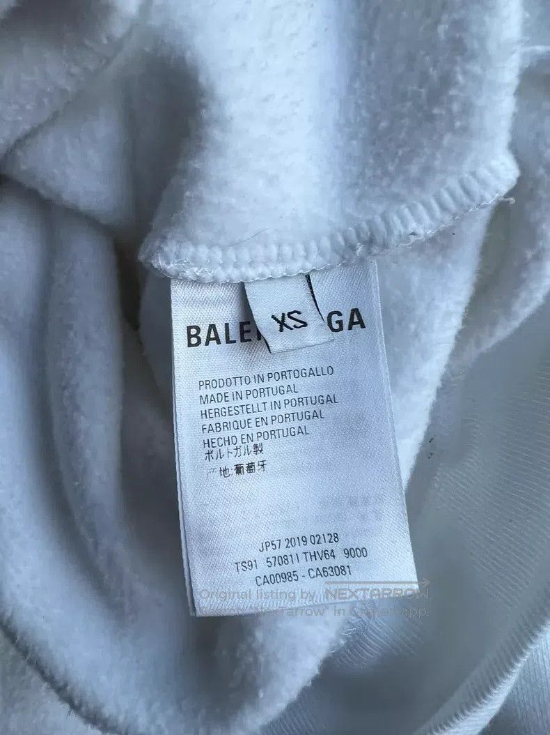 Balenciaga Balenciaga Eco-Friendly Hoodie XS Size US XS / EU 42 / 0 - 4 Thumbnail