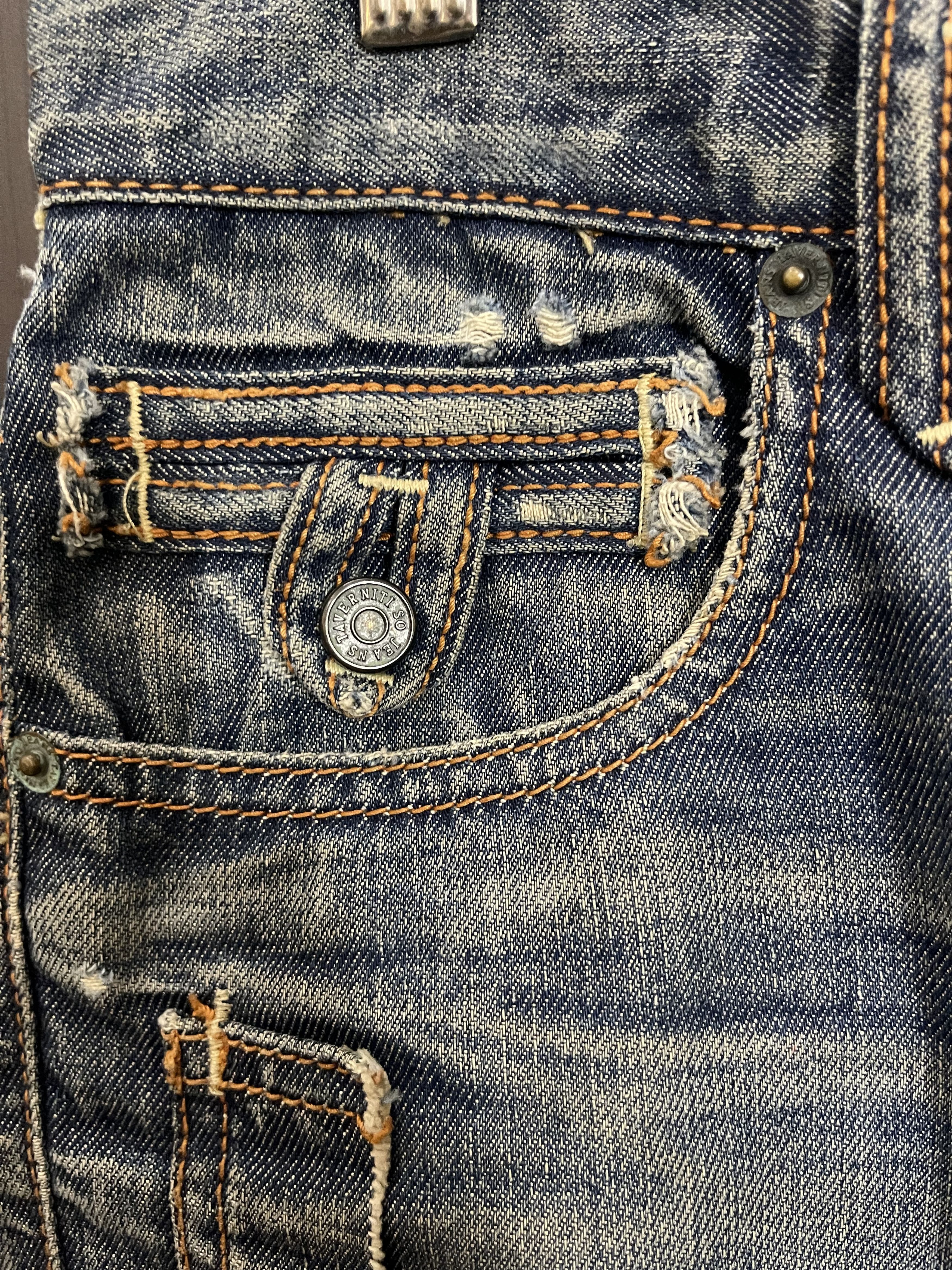 Beauty Beast × If Six Was Nine × Le Grande Bleu (L.G.B.) Tavernity So Jeans Distressed Flared Denim Size US 30 / EU 46 - 12 Thumbnail