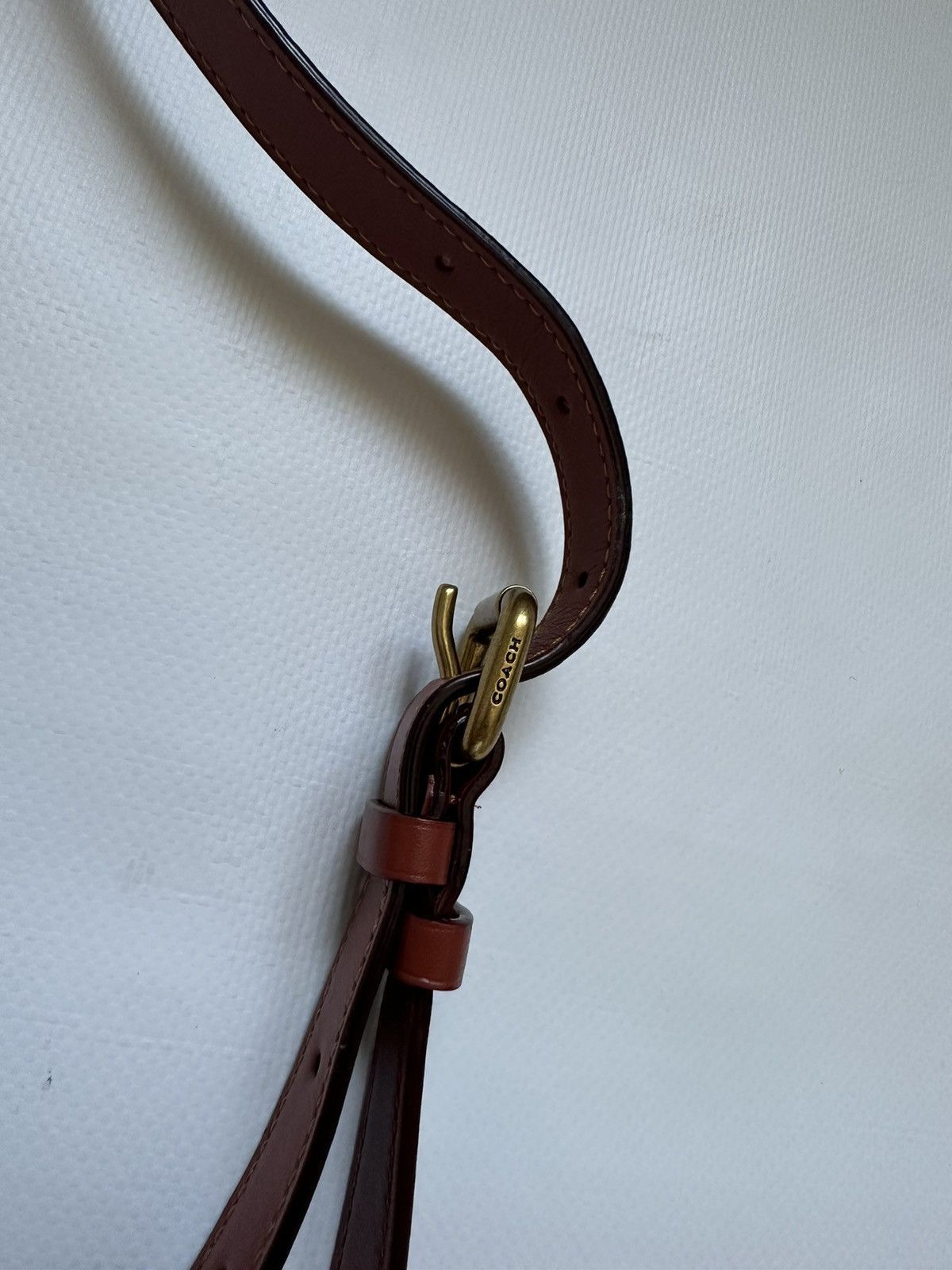 Coach Coach Mini Crossbody Bag Leather Monogram Brown Beige Size ONE SIZE - 5 Thumbnail