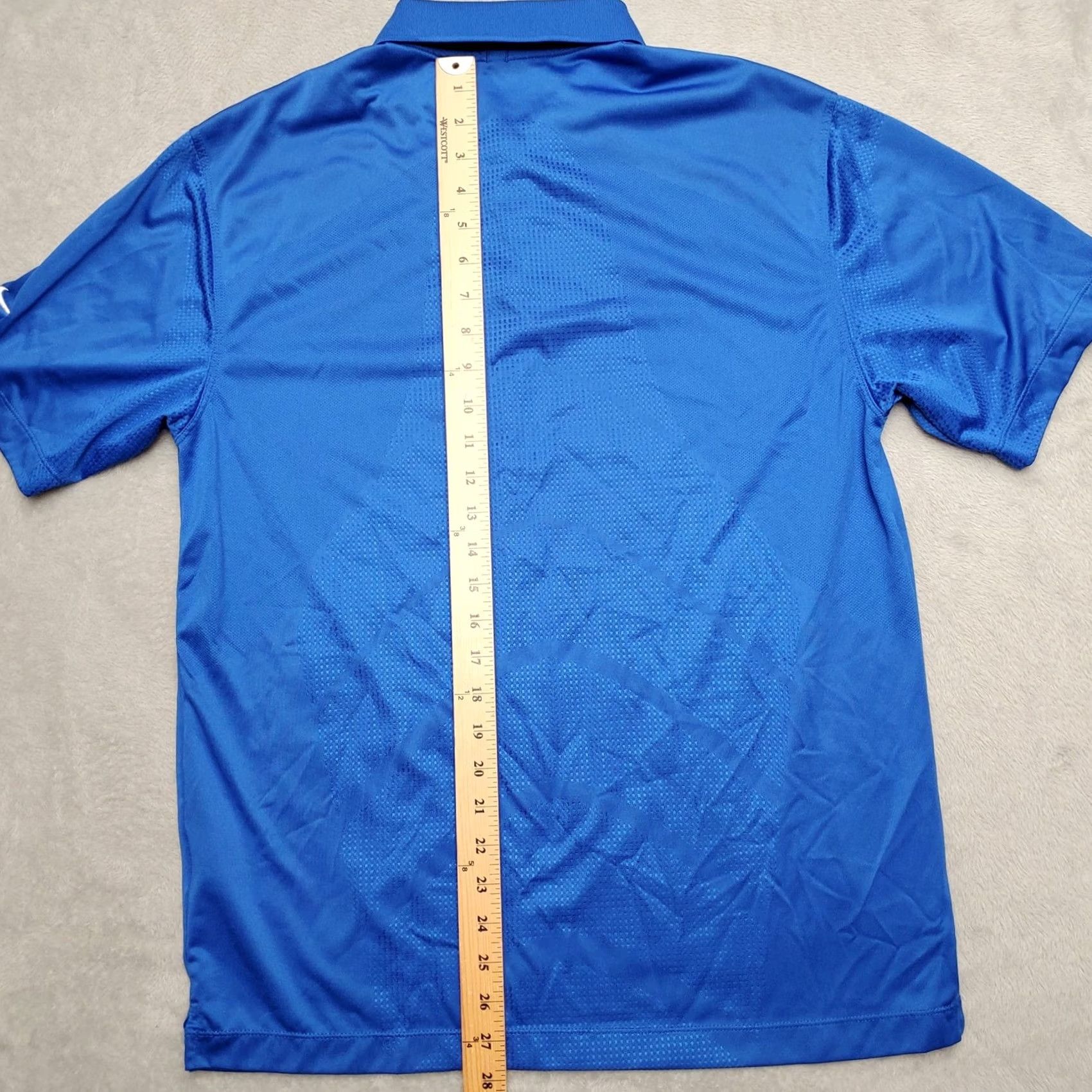 Nike Nike Golf Polo Shirt Mens M Blue Dri-Fit Short Sleeve Casual Size US M / EU 48-50 / 2 - 7 Thumbnail