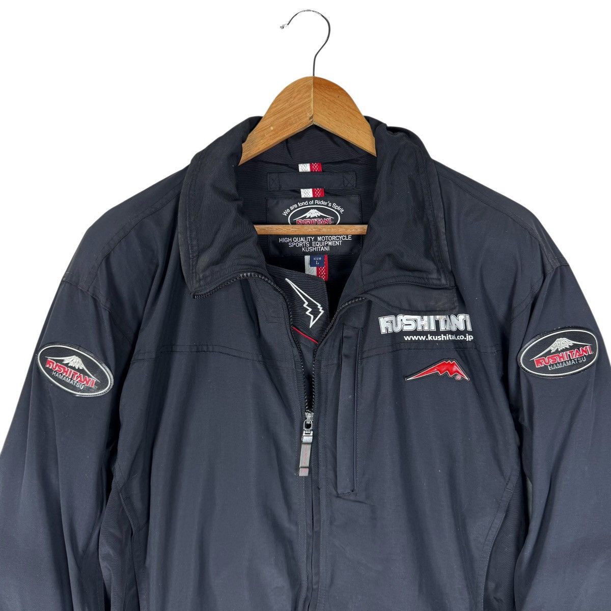 Sports Specialties 🌟KUSHITANI HAMAMATSU BIKERS JACKET Size US L / EU 52-54 / 3 - 3 Thumbnail