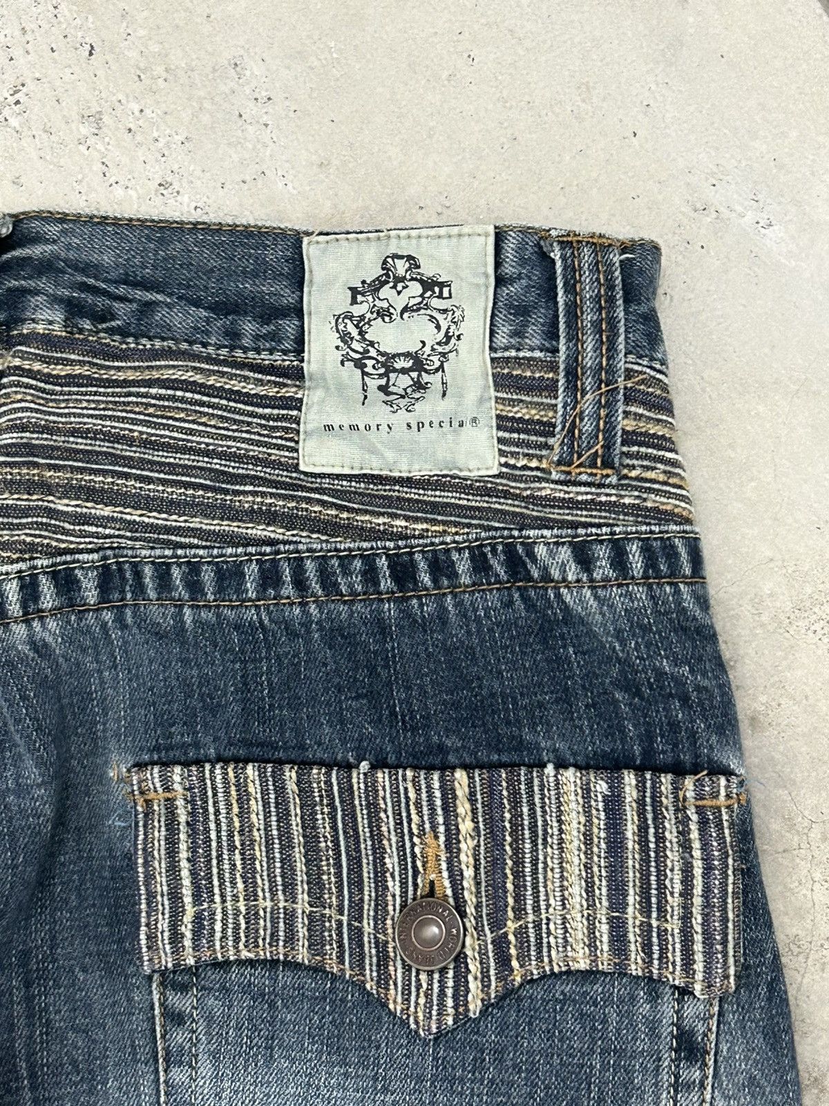 GOSTAR DE FUGA Memory Special Washed Black Clawn Marks Distressed Size US 30 / EU 46 - 20 Thumbnail