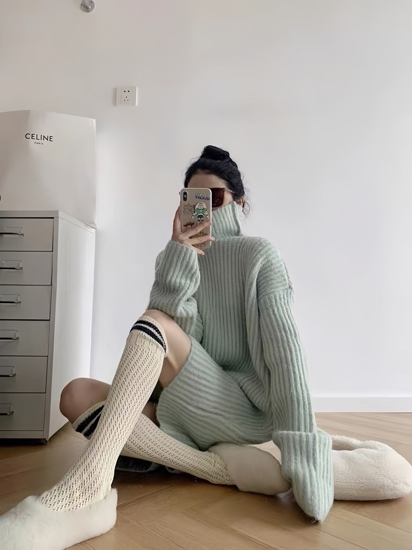 Maison Margiela Maison Margiela Knitted turtleneck cardigan sweatshirts 250 Size XS / US 0-2 / IT 36-38 - 5 Thumbnail