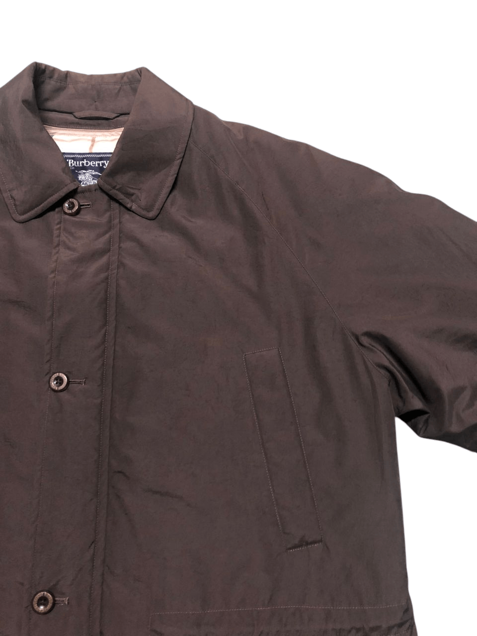 Burberry × Vintage Vintage Burberrys BrownTrenchcoat Faded Size US L / EU 52-54 / 3 - 7 Thumbnail