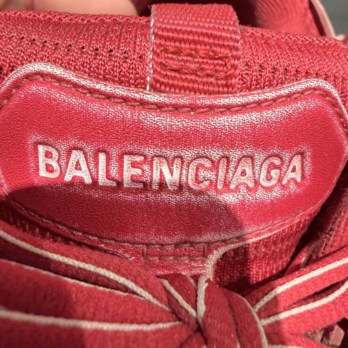 Balenciaga Balenciaga track faded red burgundy Size US 10 / EU 43 - 4 Thumbnail