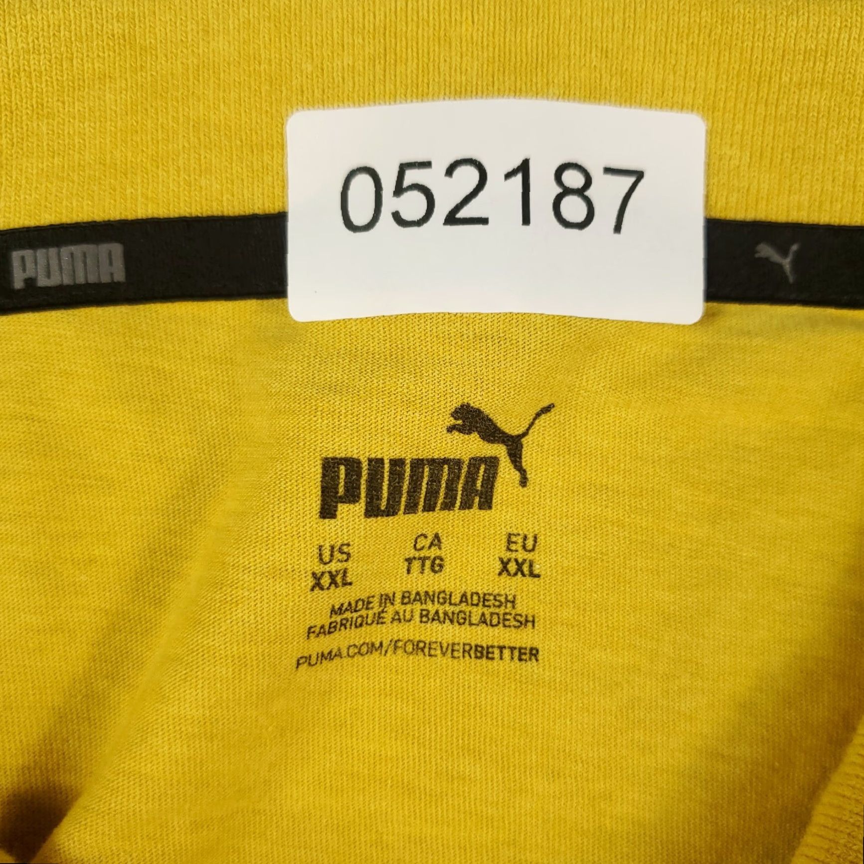 Puma PUMA Polo Shirt Mens Size 2XL Short Sleeve Yellow Cotton Casual Sports Classic Size US XXL / EU 58 / 5 - 6 Thumbnail