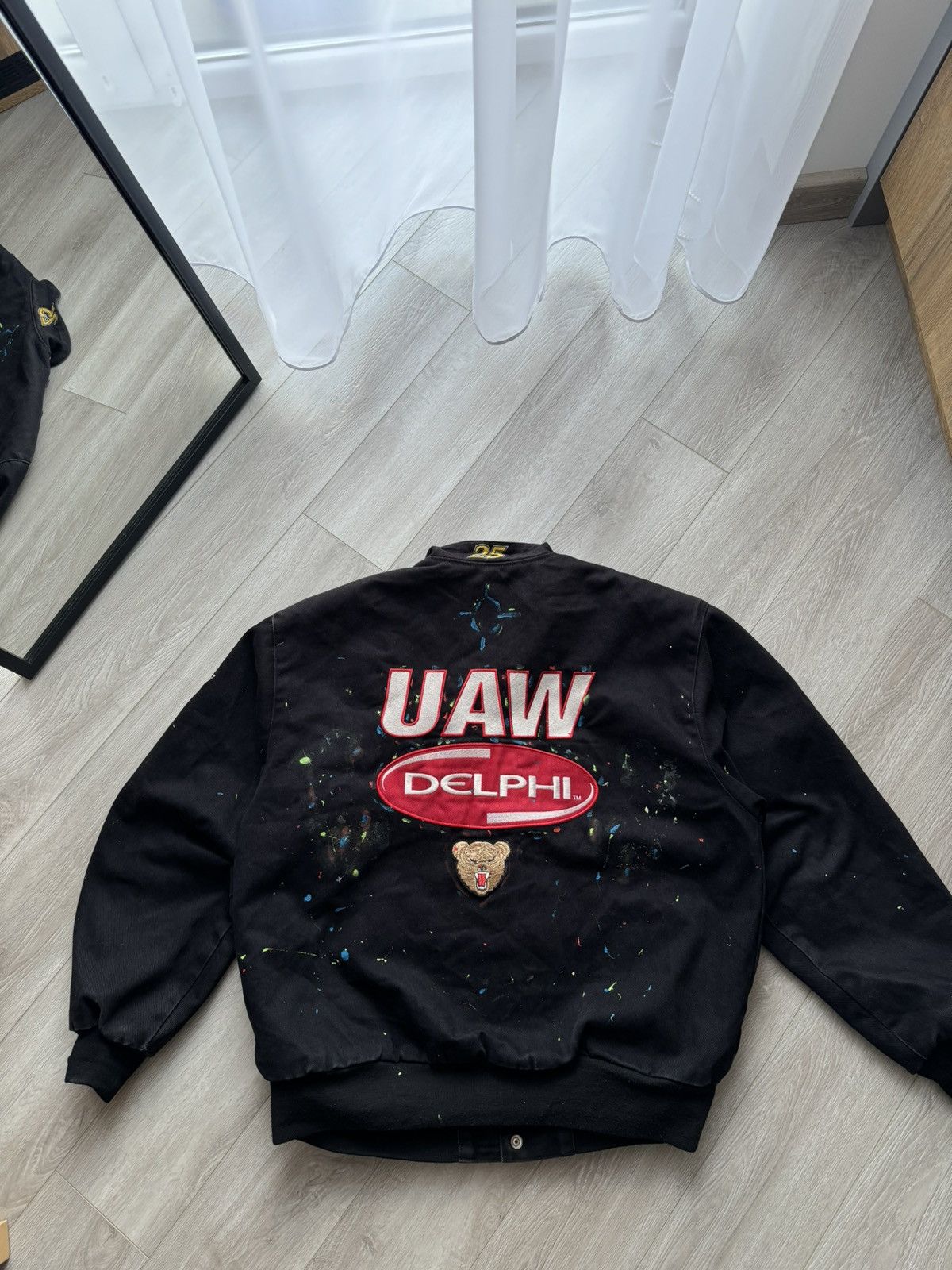 JH Design × Vintage Vintage JH Design UAW Delphi Jerry Nadeau Racing Jacket 25 Size US L / EU 52-54 / 3 - 6 Thumbnail