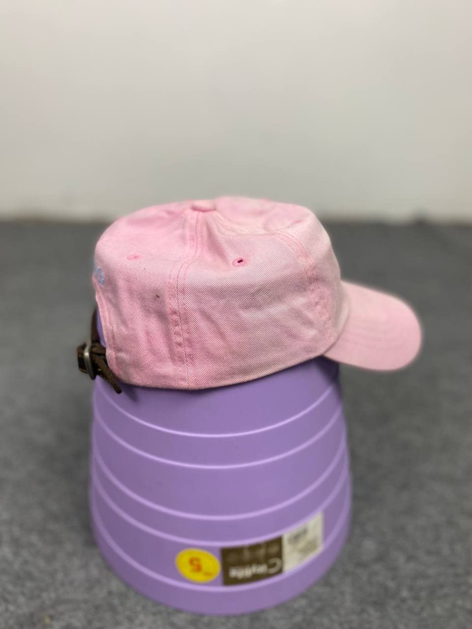 Polo Ralph Lauren vintage polo ralph lauren leather strap cap embroided logo Size ONE SIZE - 2 Thumbnail