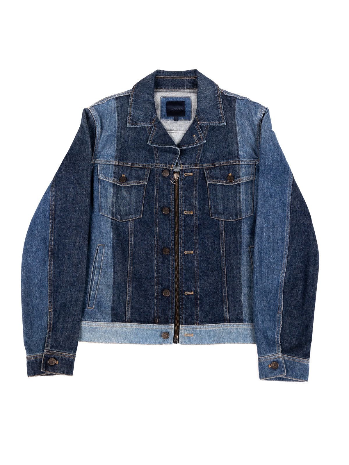Lanvin Lanvin Split Wash Denim Jacket Size US M / EU 48-50 / 2 - 1 Thumbnail