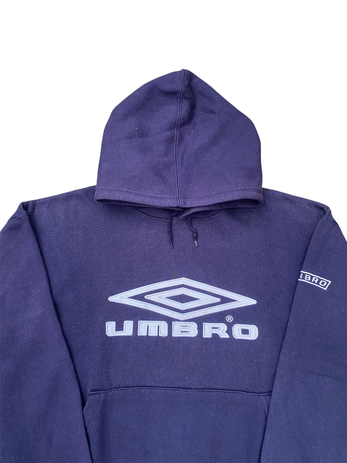 Umbro Vintage Umbro Embroidery Logo Hoodie Size US M / EU 48-50 / 2 - 2 Thumbnail