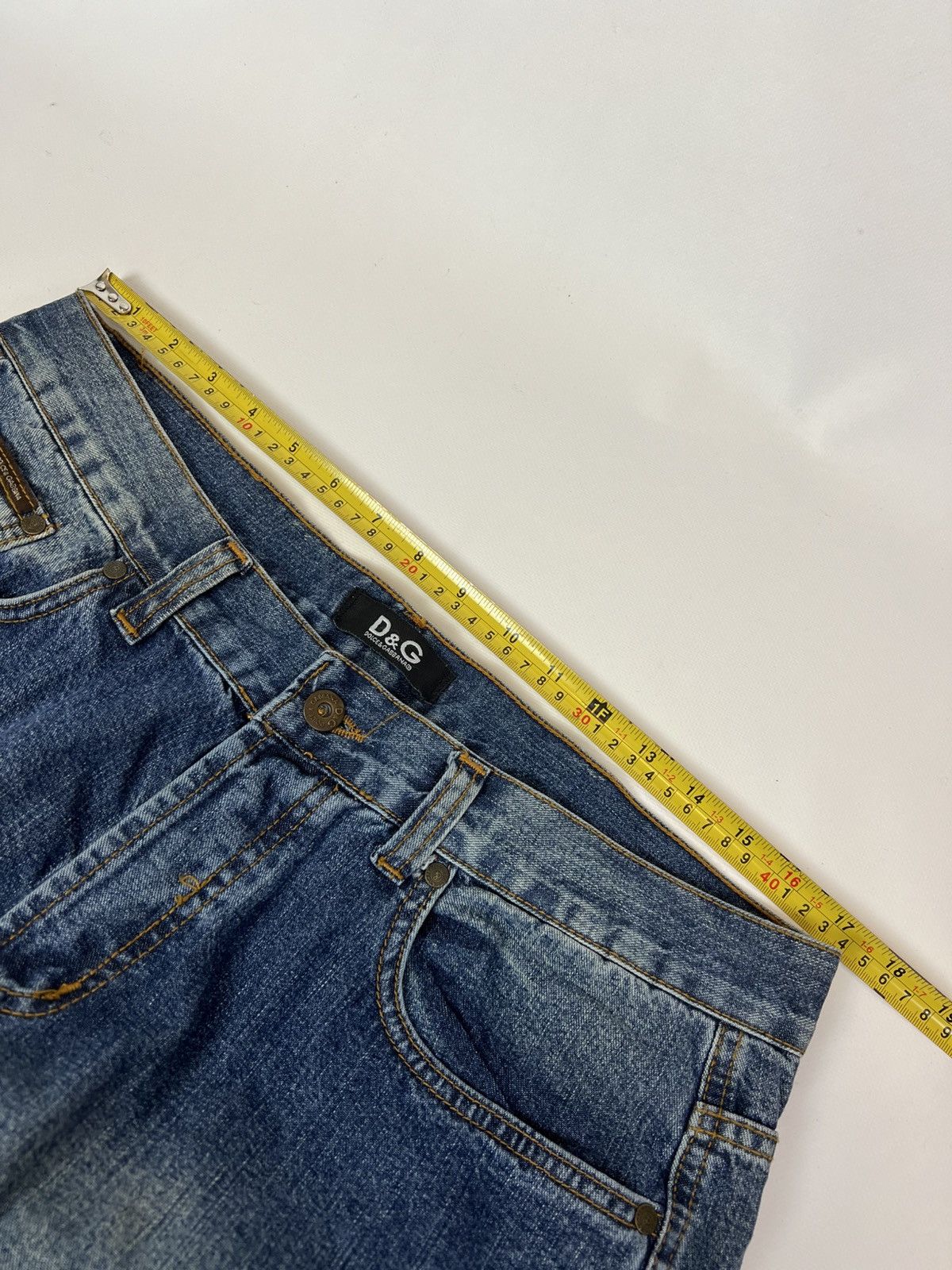 Dolce & Gabbana Vintage Dolce Gabbana Y2K big logo Jeans pants Size US 34 / EU 50 - 17 Thumbnail