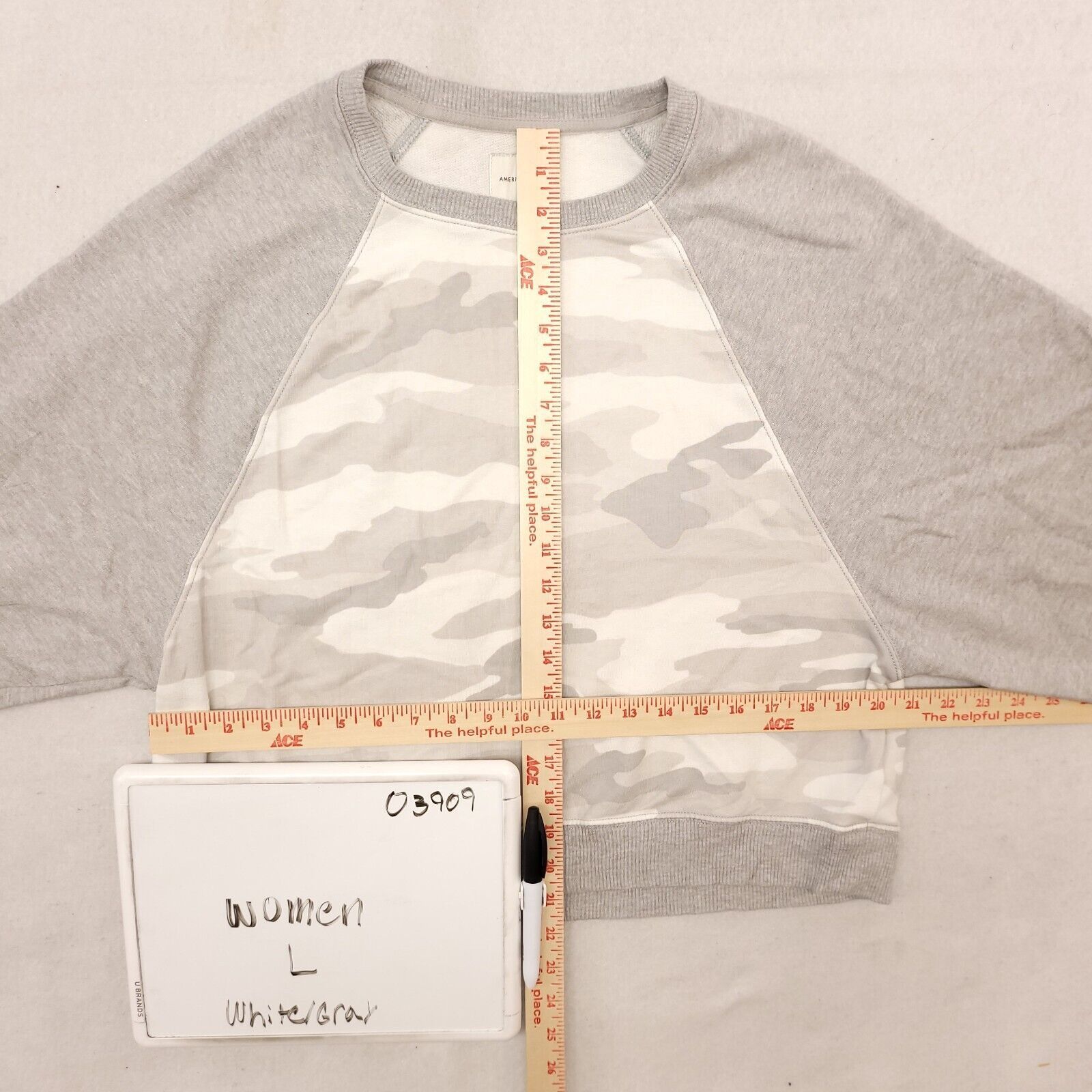 American Eagle Outfitters American Eagle Long Sleeve Sweatshirt Womens Size L Gray Size L / US 10 / IT 46 - 6 Thumbnail