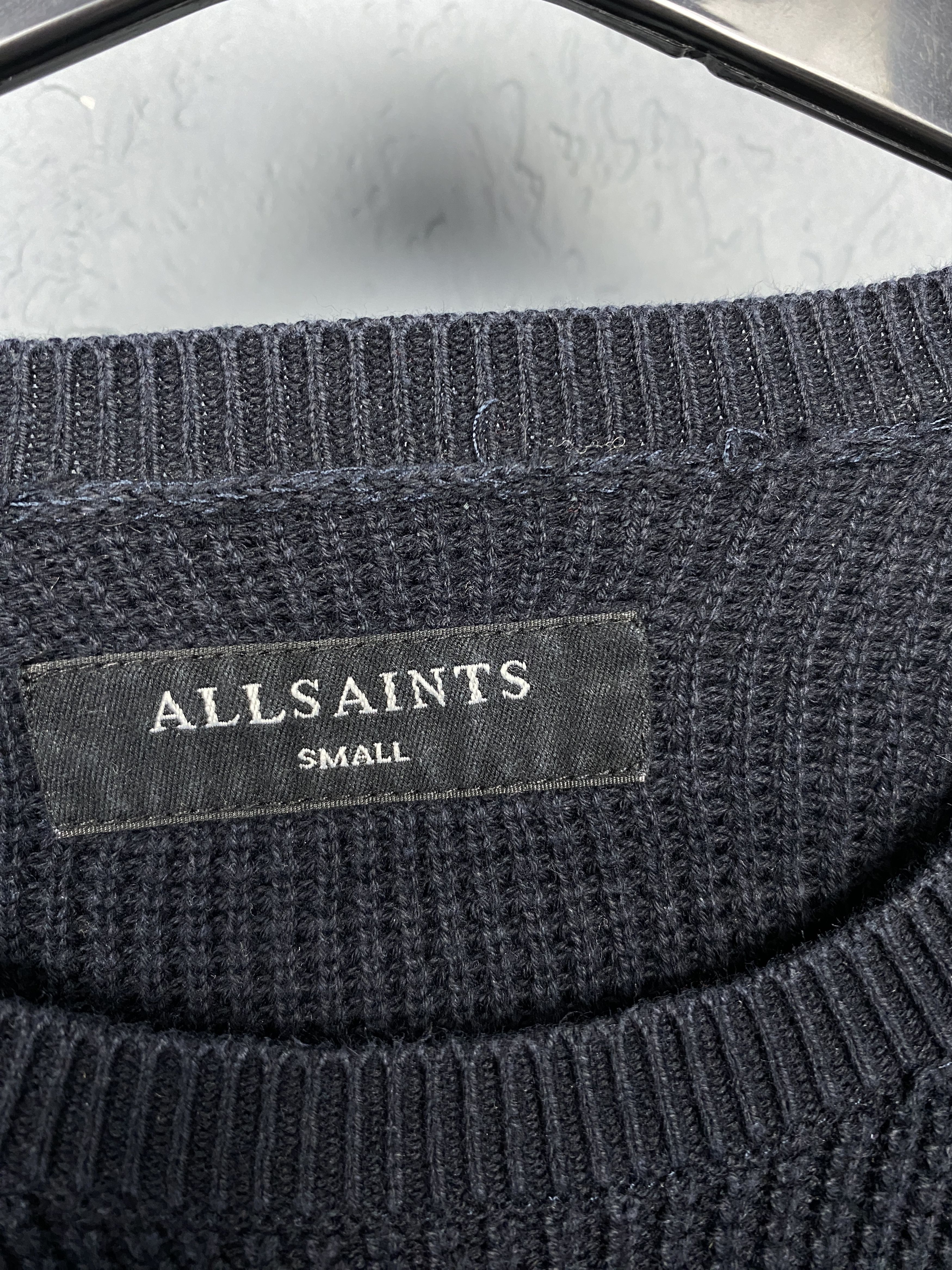 Allsaints Allsaints Mens Trias Crew Neck Knit Sweater Size US S / EU 44-46 / 1 - 4 Thumbnail