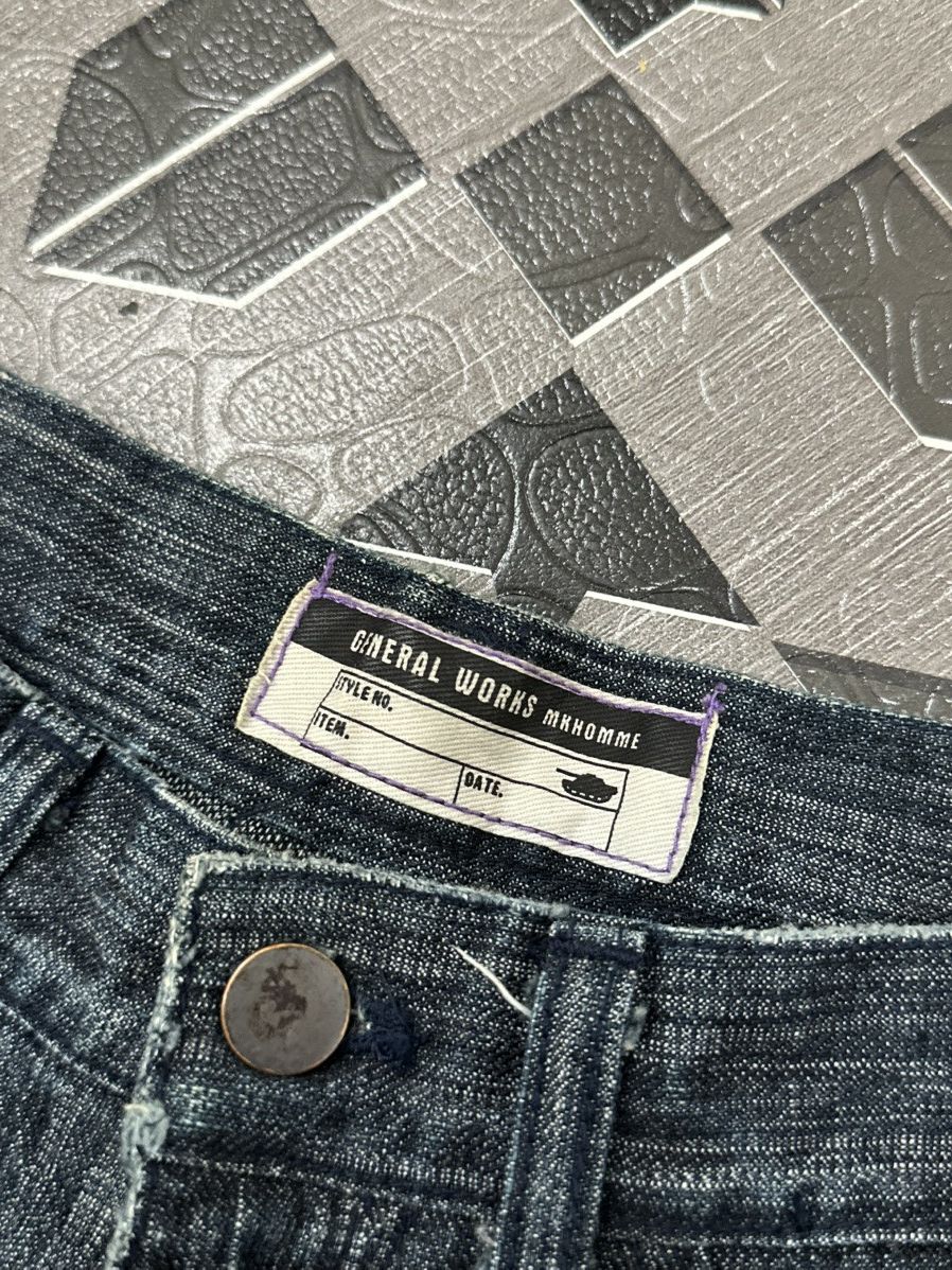 Michel Klein 1990 MK Homme (Michel Klein) Claw Mark Denim Size US 30 / EU 46 - 13 Thumbnail