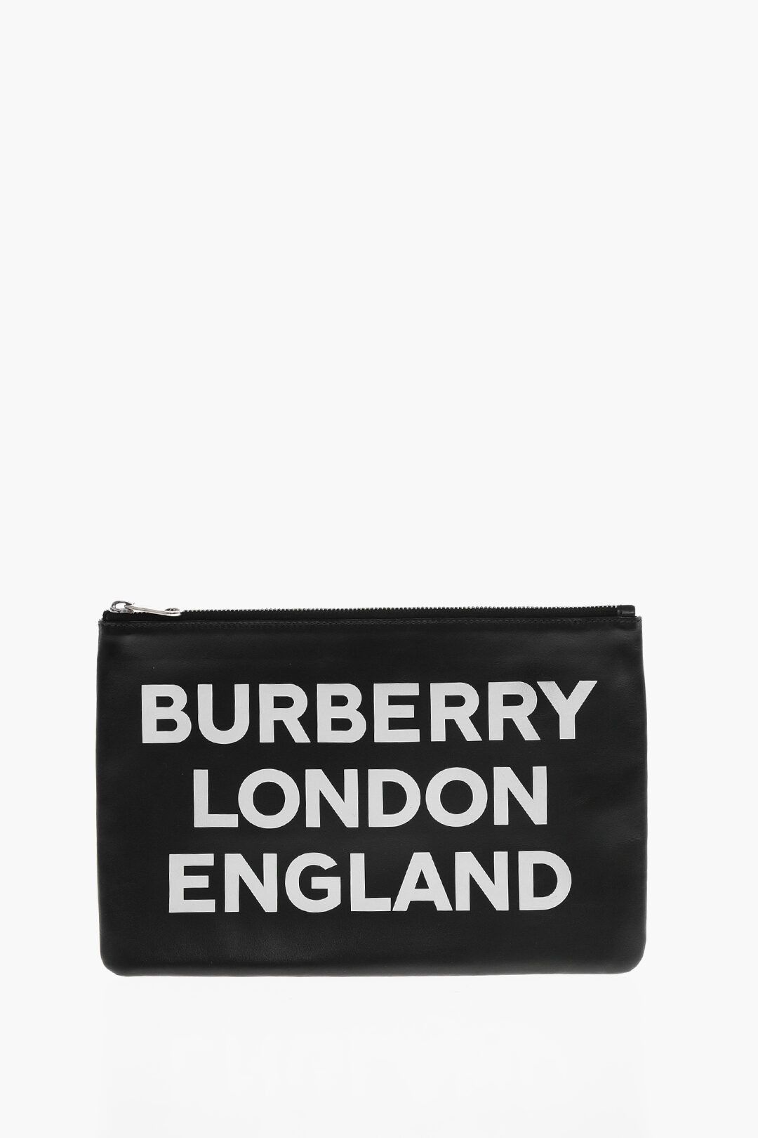 og1mm1125 Size: OS / Leather Clutch in Black/White