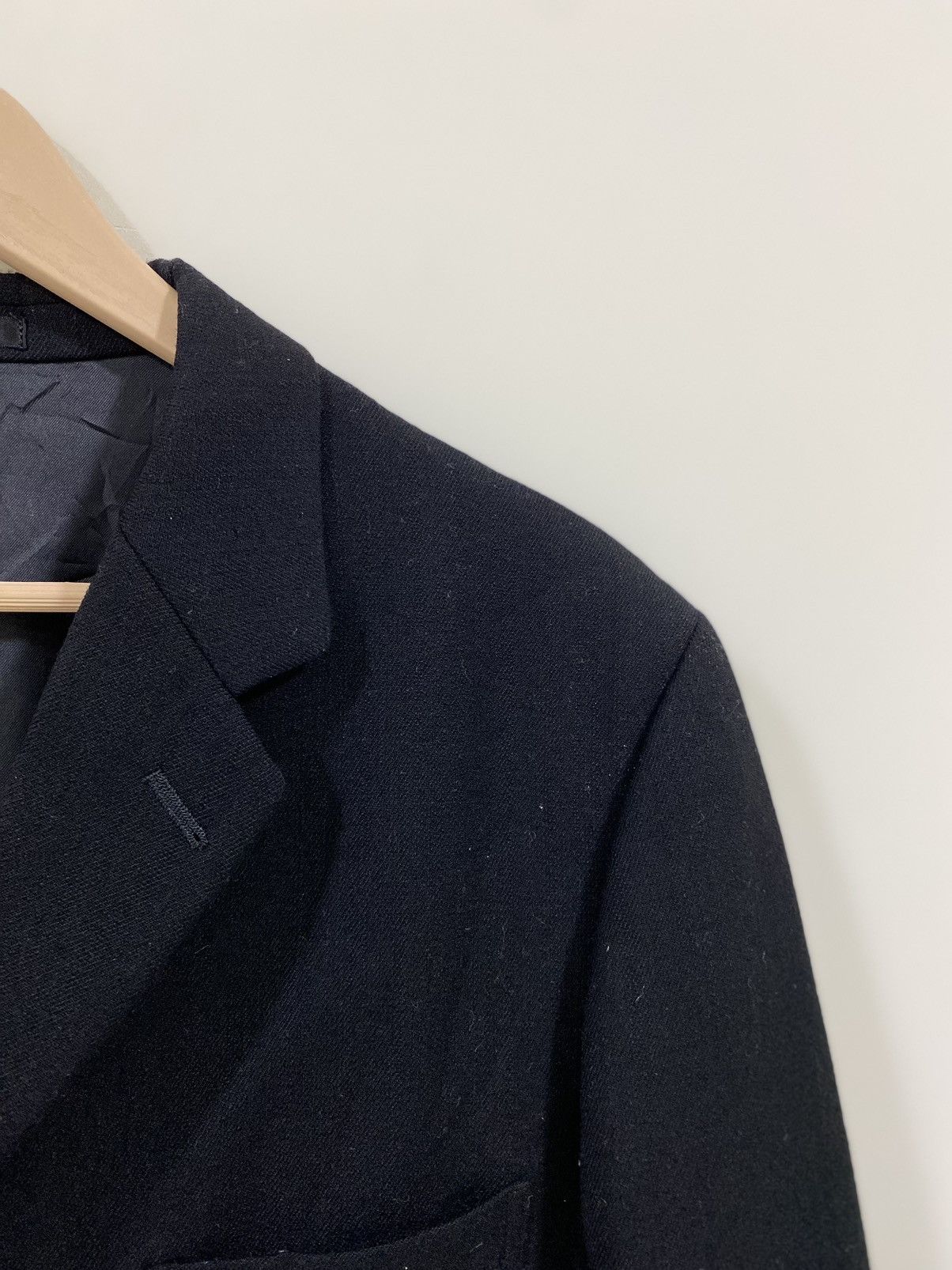 Yohji Yamamoto AAR Yohji Yamamoto X Durban Black Blazer Size 44R - 3 Thumbnail