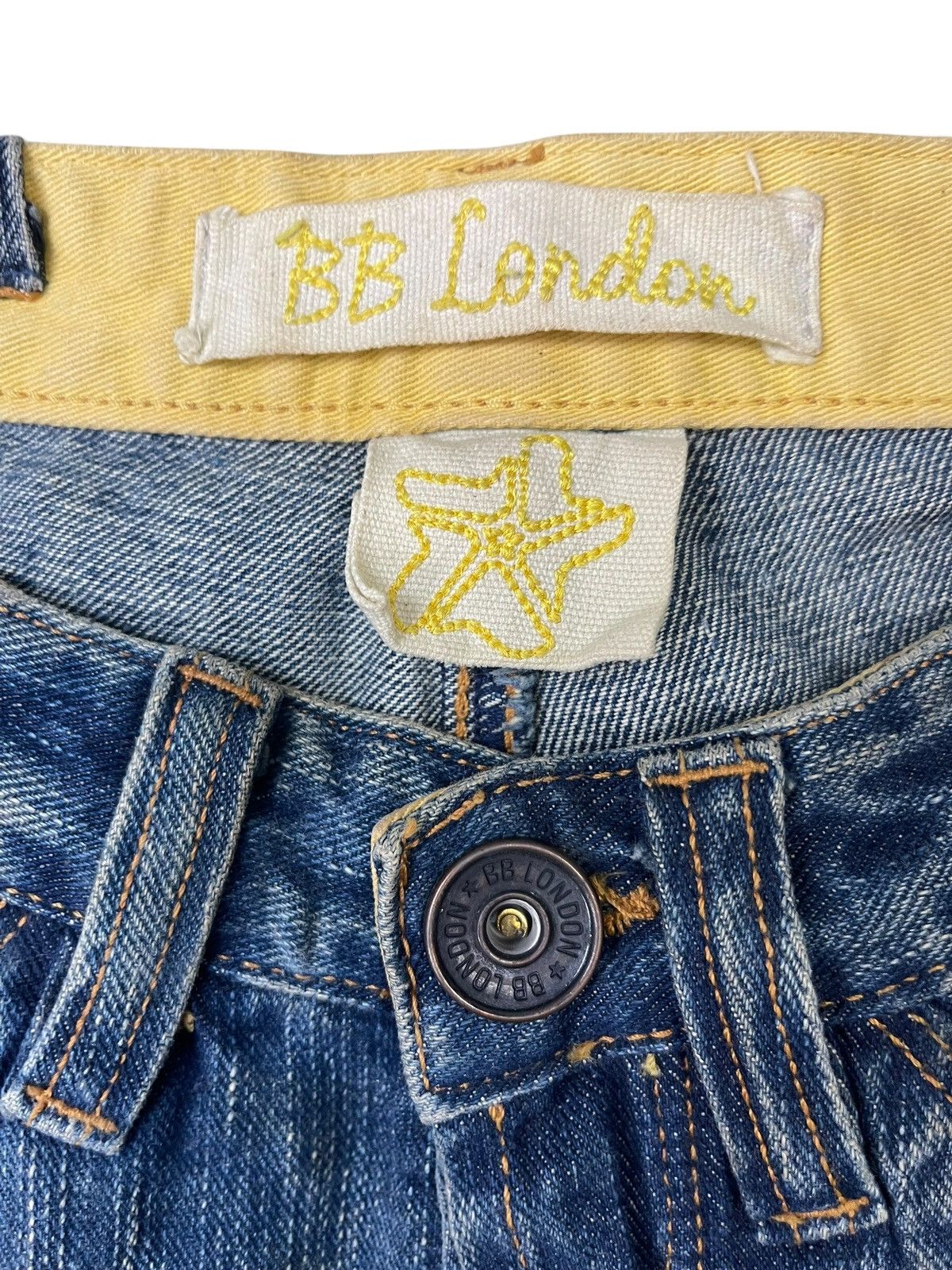 Japanese Brand Vintage BB London Jeans Streetwear Size US 30 / EU 46 - 5 Thumbnail