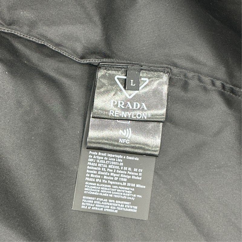 Prada Prada Black Oversized ButtonUp Shirt-2506 Size US L / EU 52-54 / 3 - 4 Thumbnail