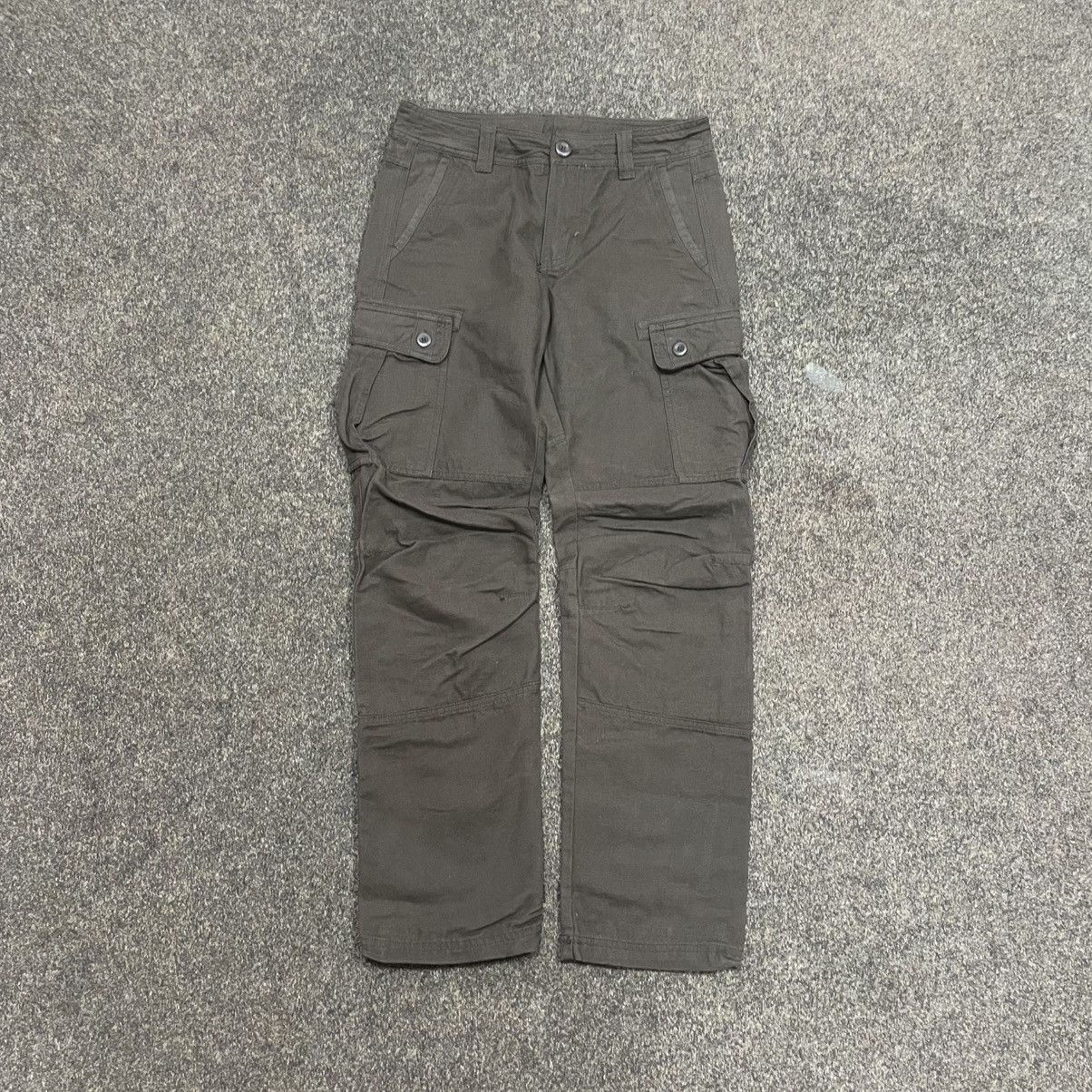 Vintage Vintage Y2K Baggy Cargo Pants Relaxed Fit Washed Grey 30 Size US 30 / EU 46 - 1 Thumbnail