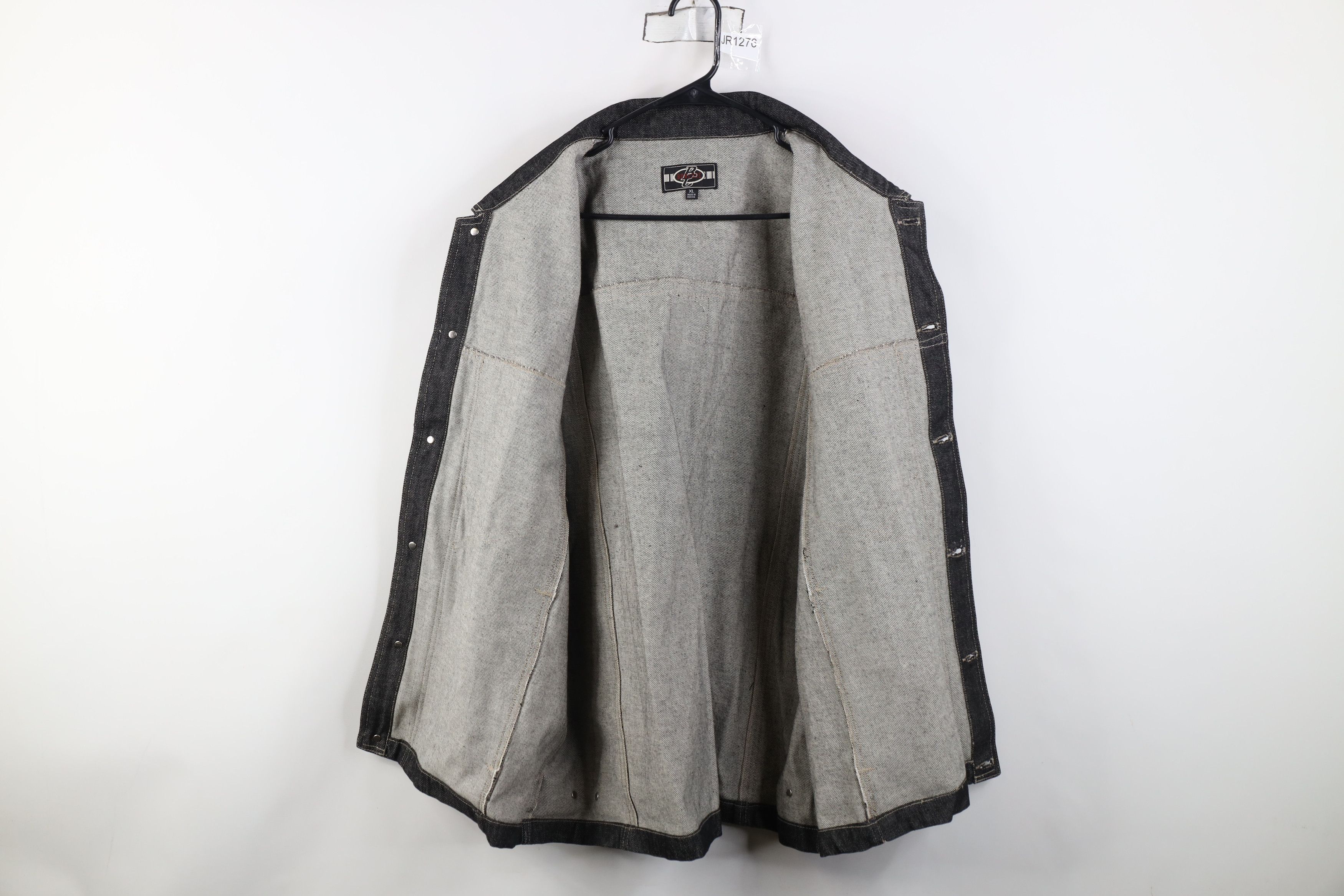 Vintage Vintage 90s Y2K Streetwear Sleeveless Denim Jean Vest Jacket Size US XL / EU 56 / 4 - 10 Thumbnail