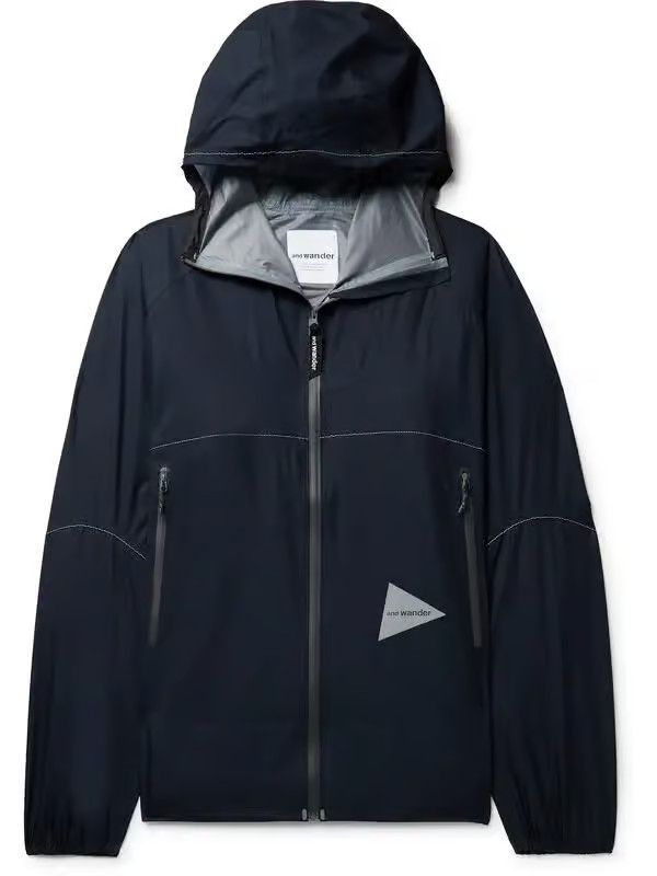 And Wander [3] Pertex Shield Nylon-Ripstop Hooded Jacket (SS22) Size US L / EU 52-54 / 3 - 8 Thumbnail