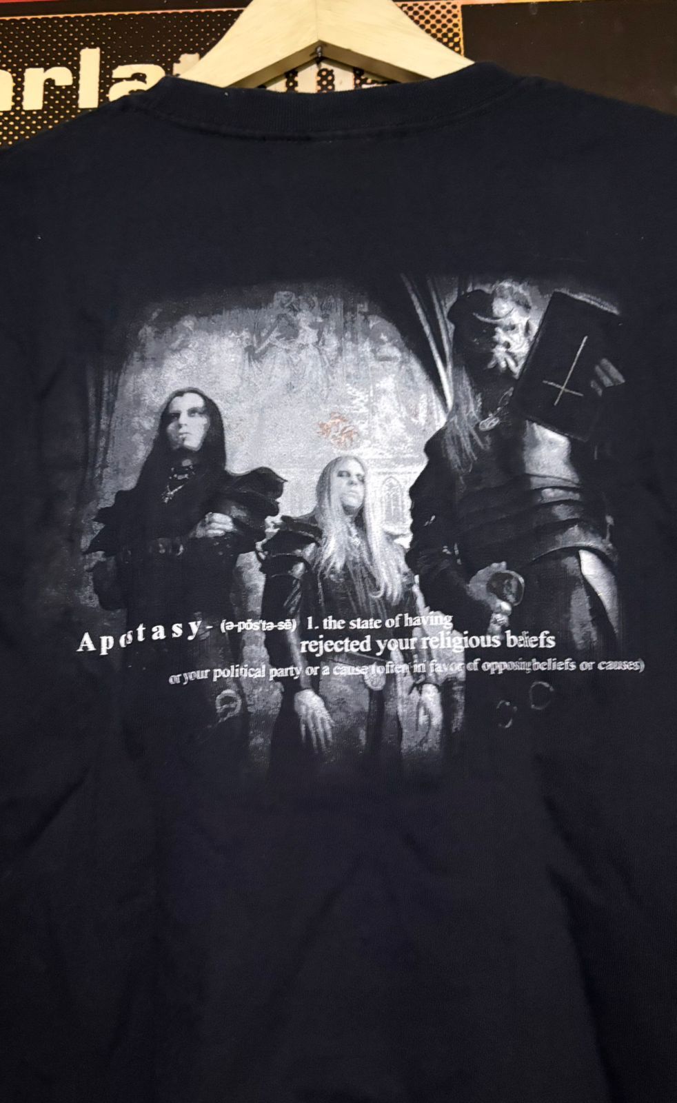 Band Tees Vtg Y2k Behemoth The Apostacy Shirt deicide cradle of filth Size US S / EU 44-46 / 1 - 3 Thumbnail