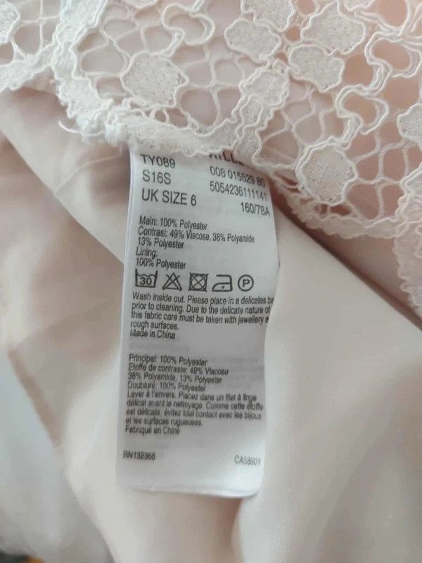 Karen Millen Vintage cami top Size XS / US 0-2 / IT 36-38 - 5 Thumbnail