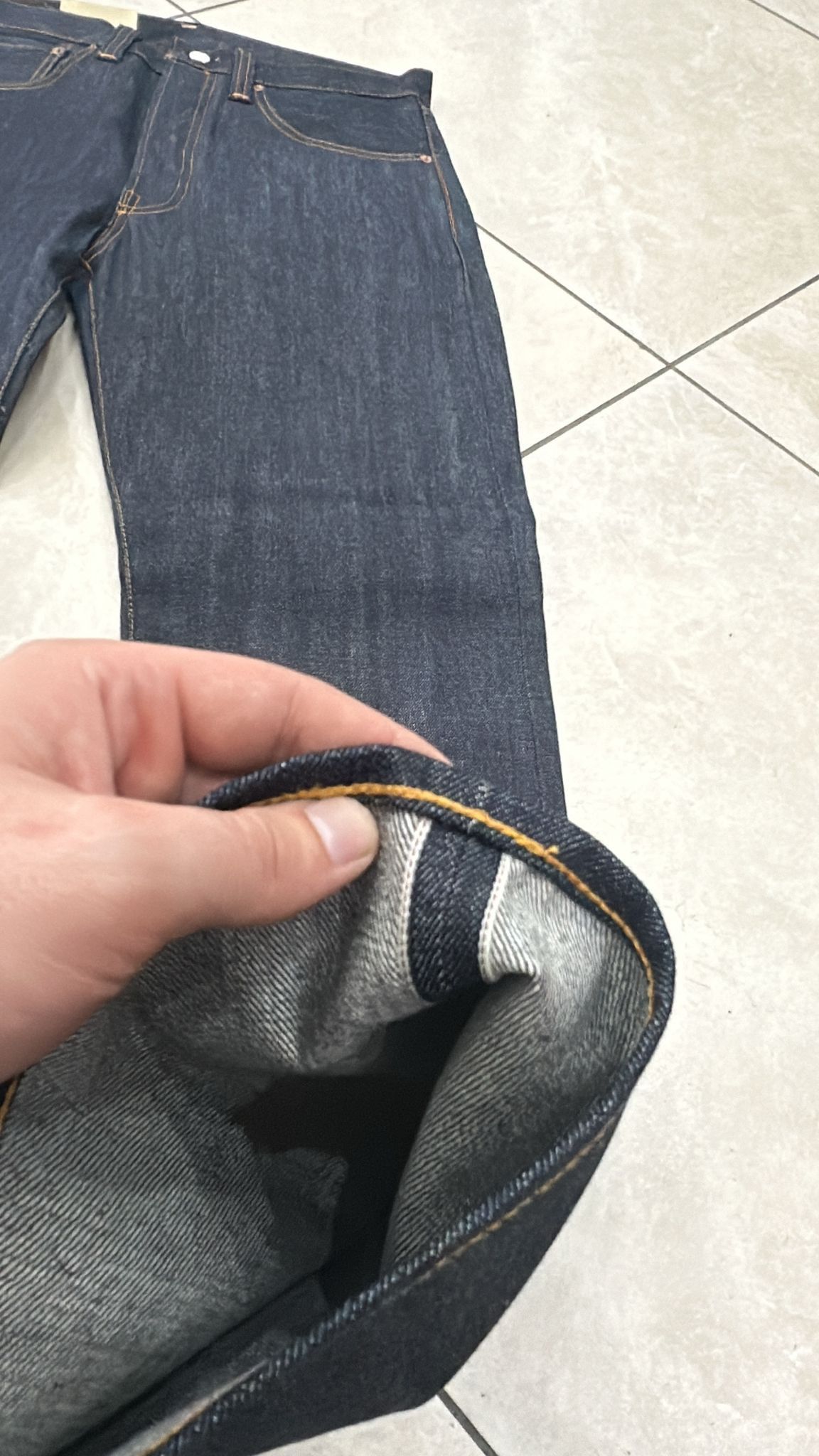 Levi's Vintage Clothing LVC Levi's Vintage Clothing 1947 501XX BigE Selvedge Jeans Size US 34 / EU 50 - 6 Thumbnail