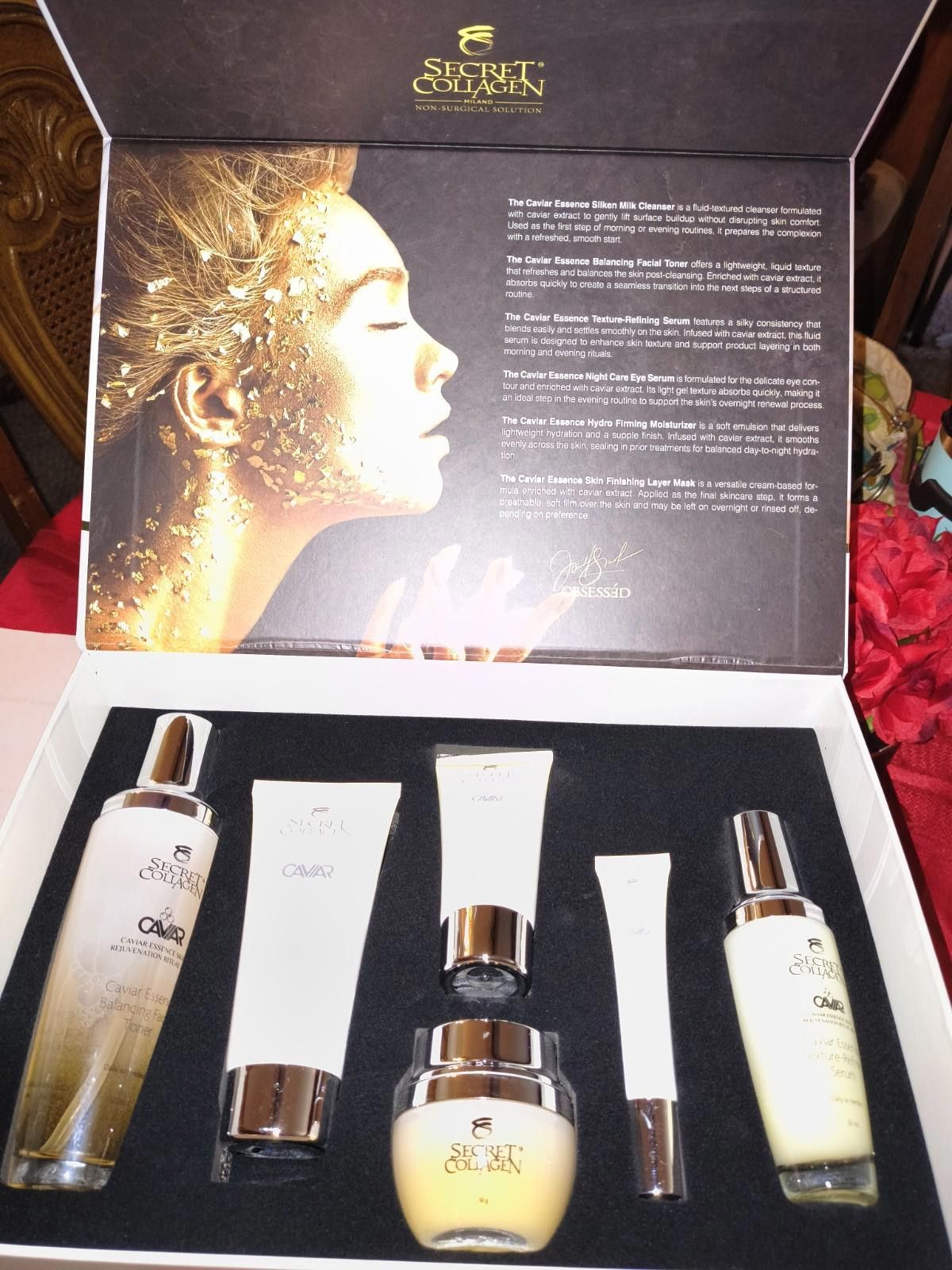 Other Secret Collagen Black Orchid Skin Rejuvenation Set 8 pc Size ONE SIZE - 4 Thumbnail