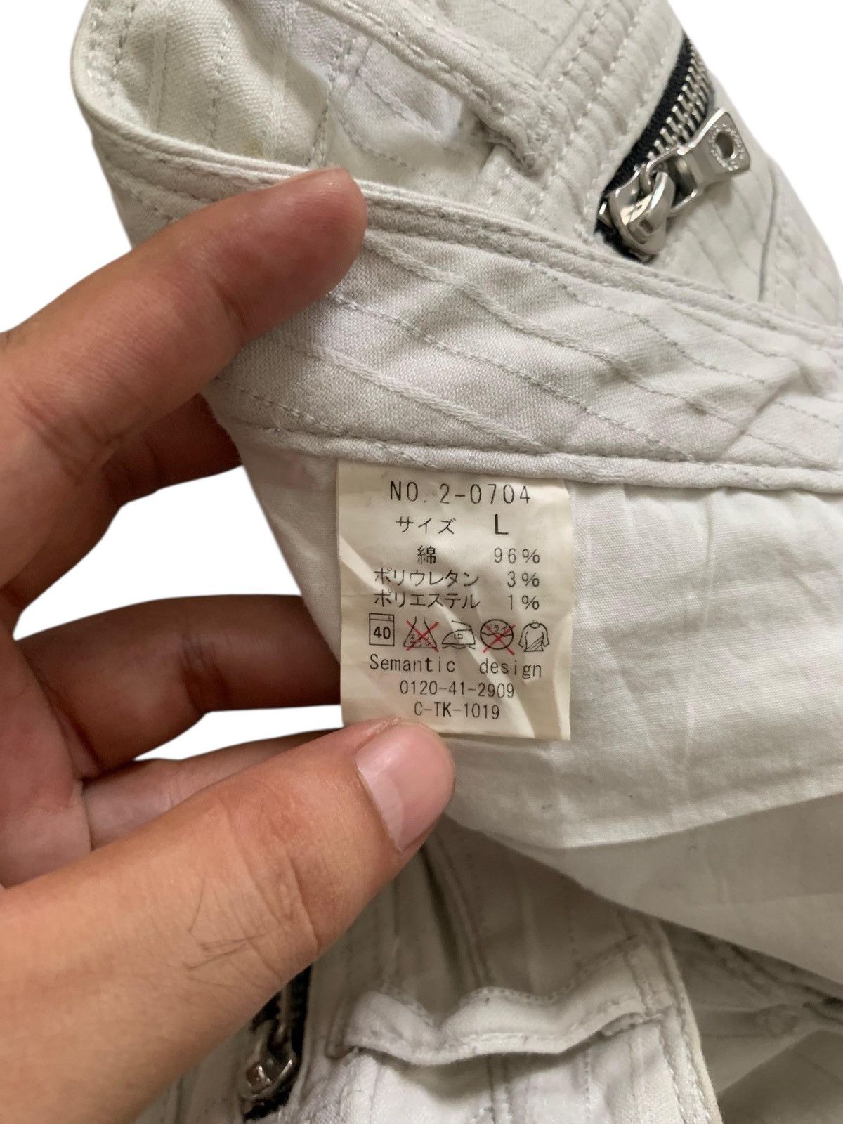 Japanese Brand Semantic design skinny Pants Size US 32 / EU 48 - 9 Thumbnail