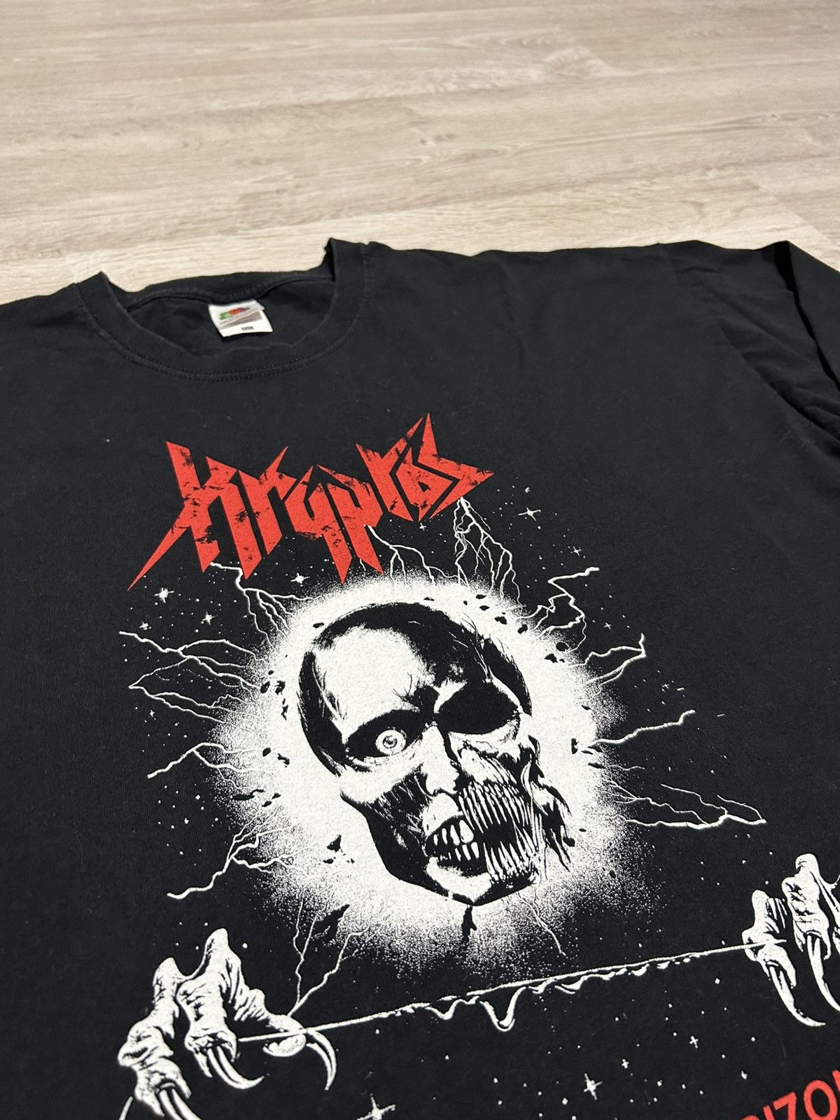Band Tees KRYPTOS BIG FACE Long sleeve T-shirt Size XXL Size US XXL / EU 58 / 5 - 8 Thumbnail